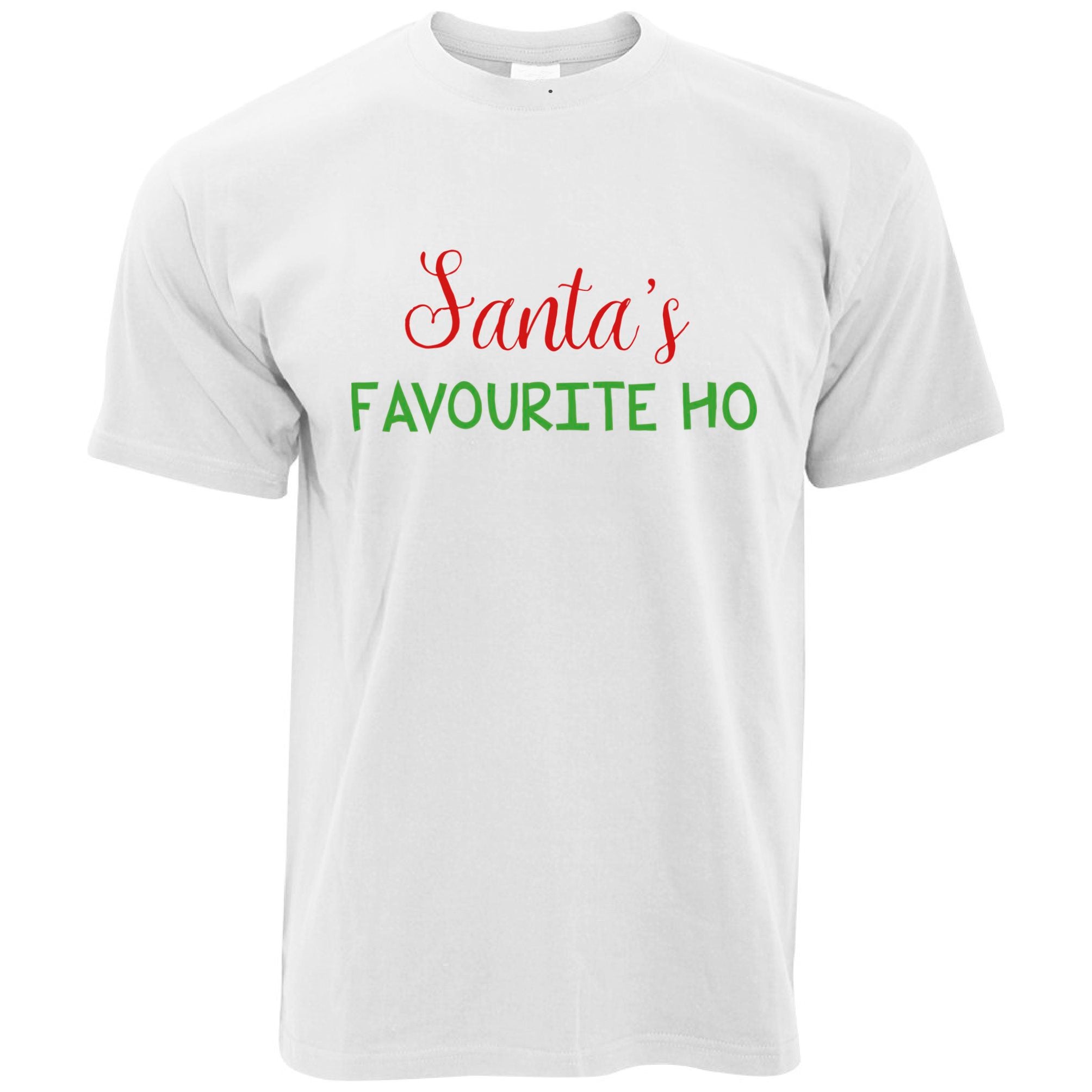 Santa's Favourite Ho Christmas T Shirt