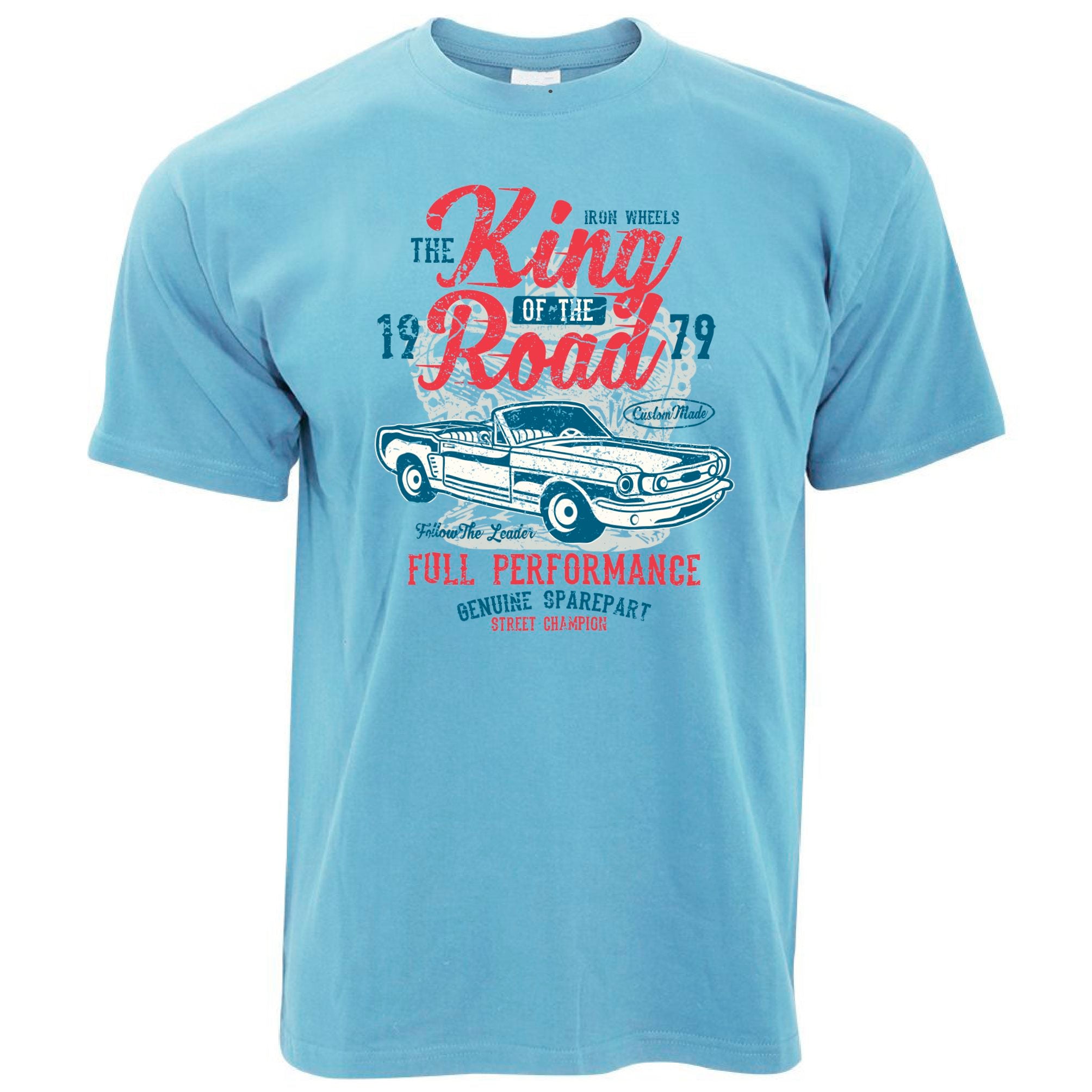 Retro Car T Shirt King Of The Road 1979