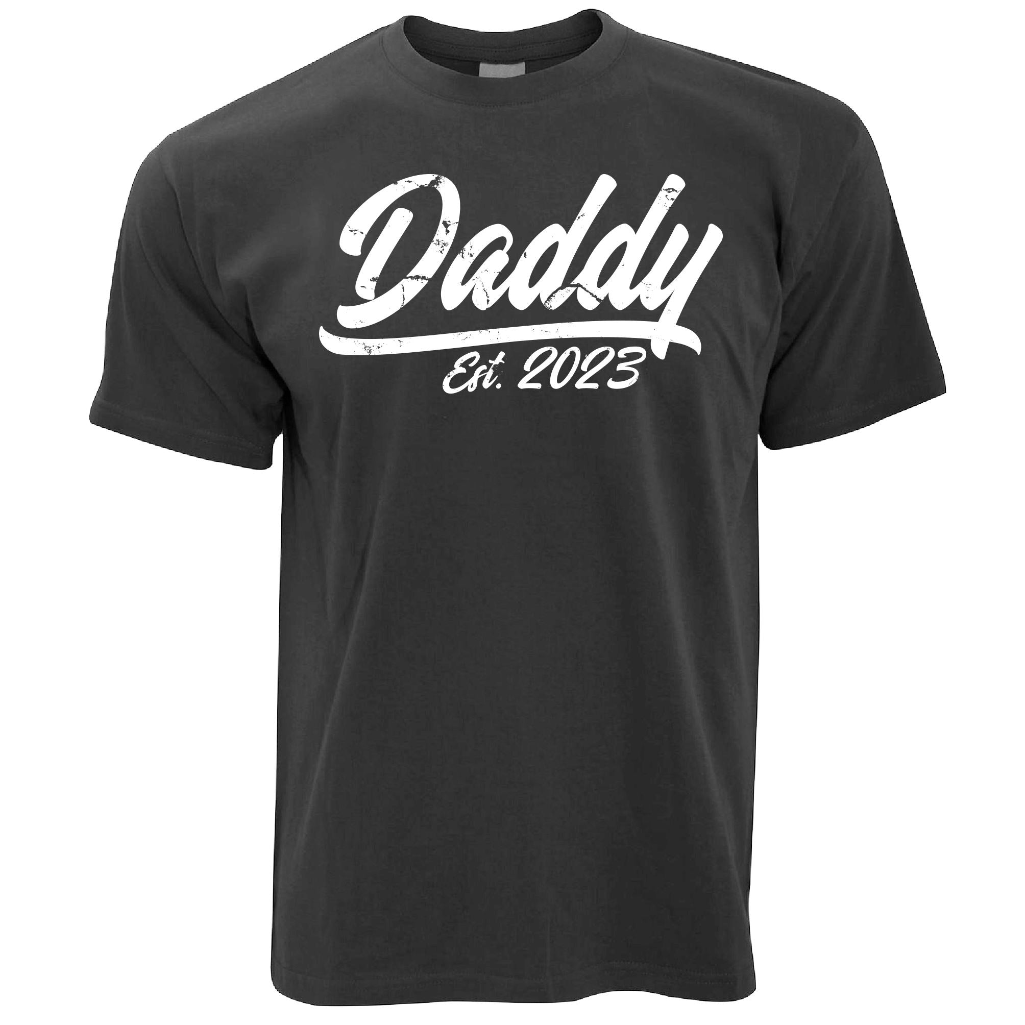 Father's Day T Shirt Daddy Established 2023