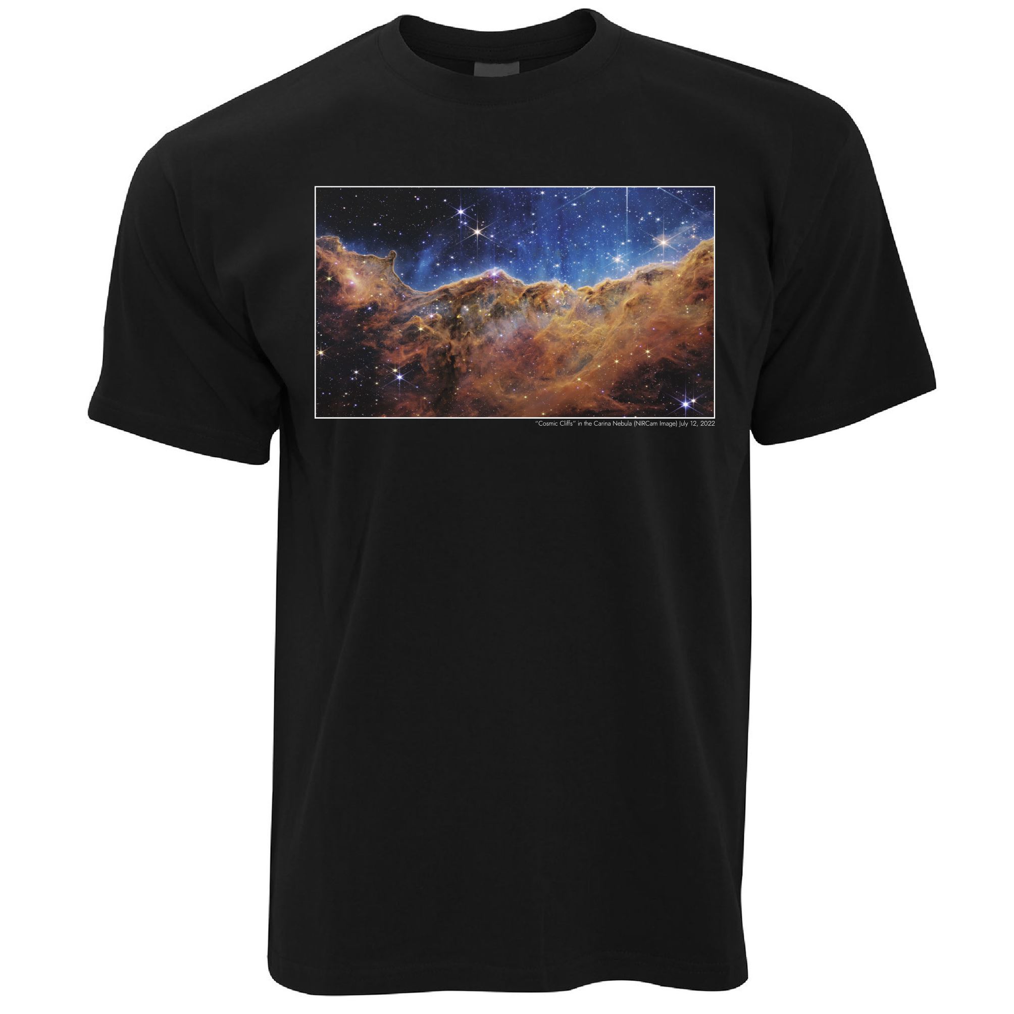 James Webb Cosmic Cliffs T Shirt