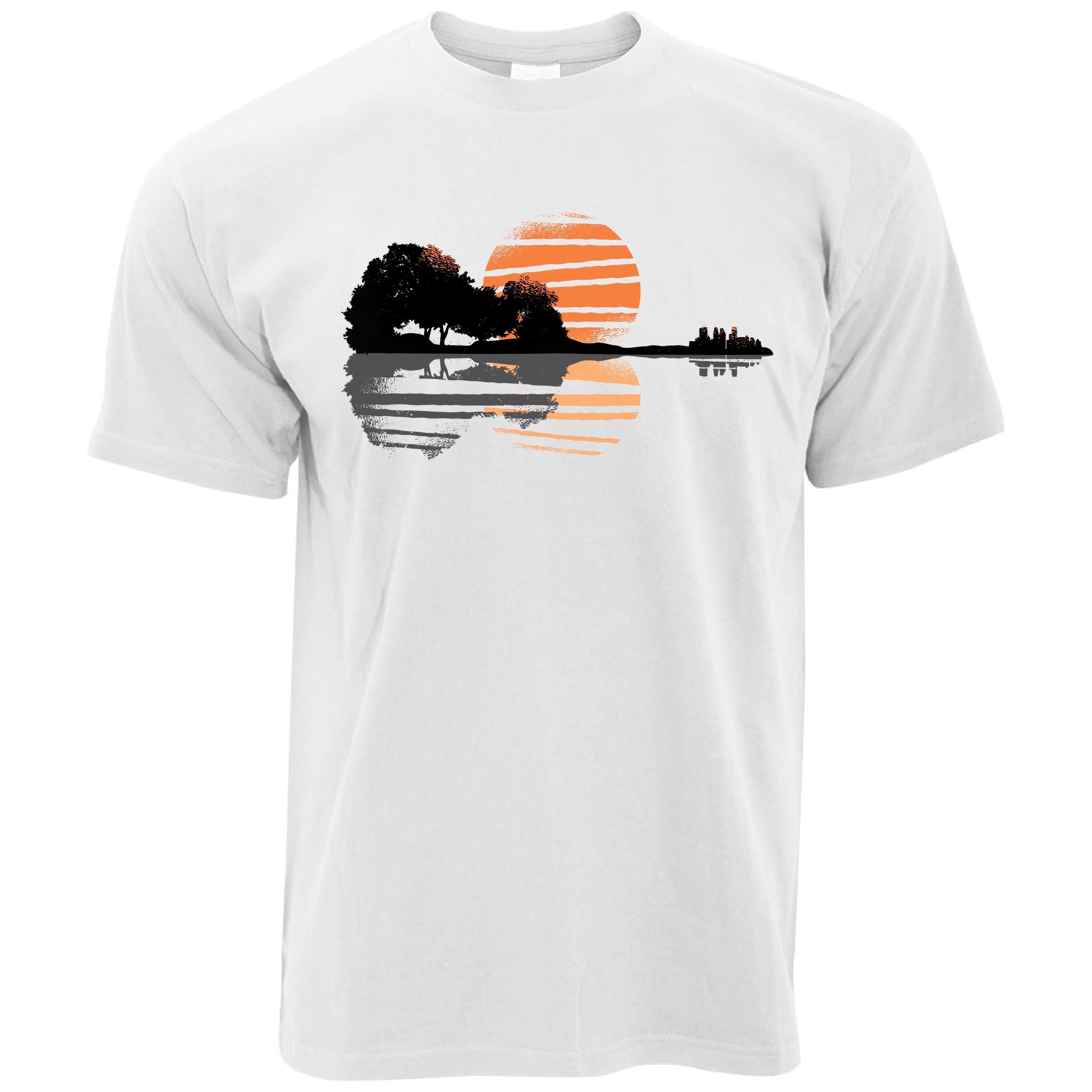 Guitarist Landscape T Shirt