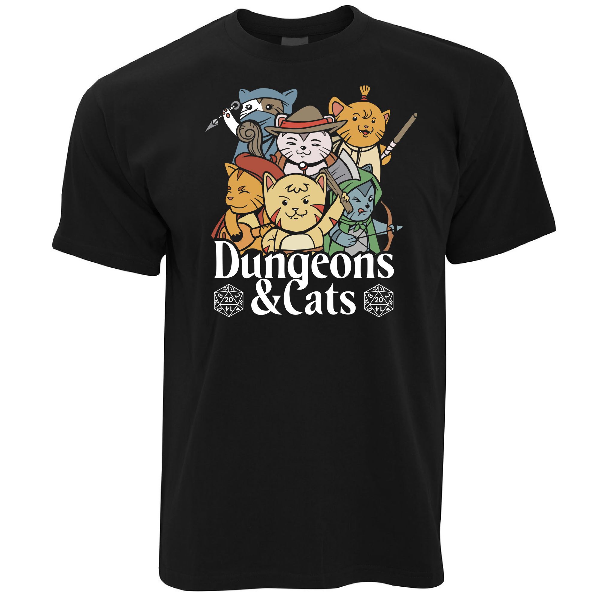 Dungeons and Cats T Shirt