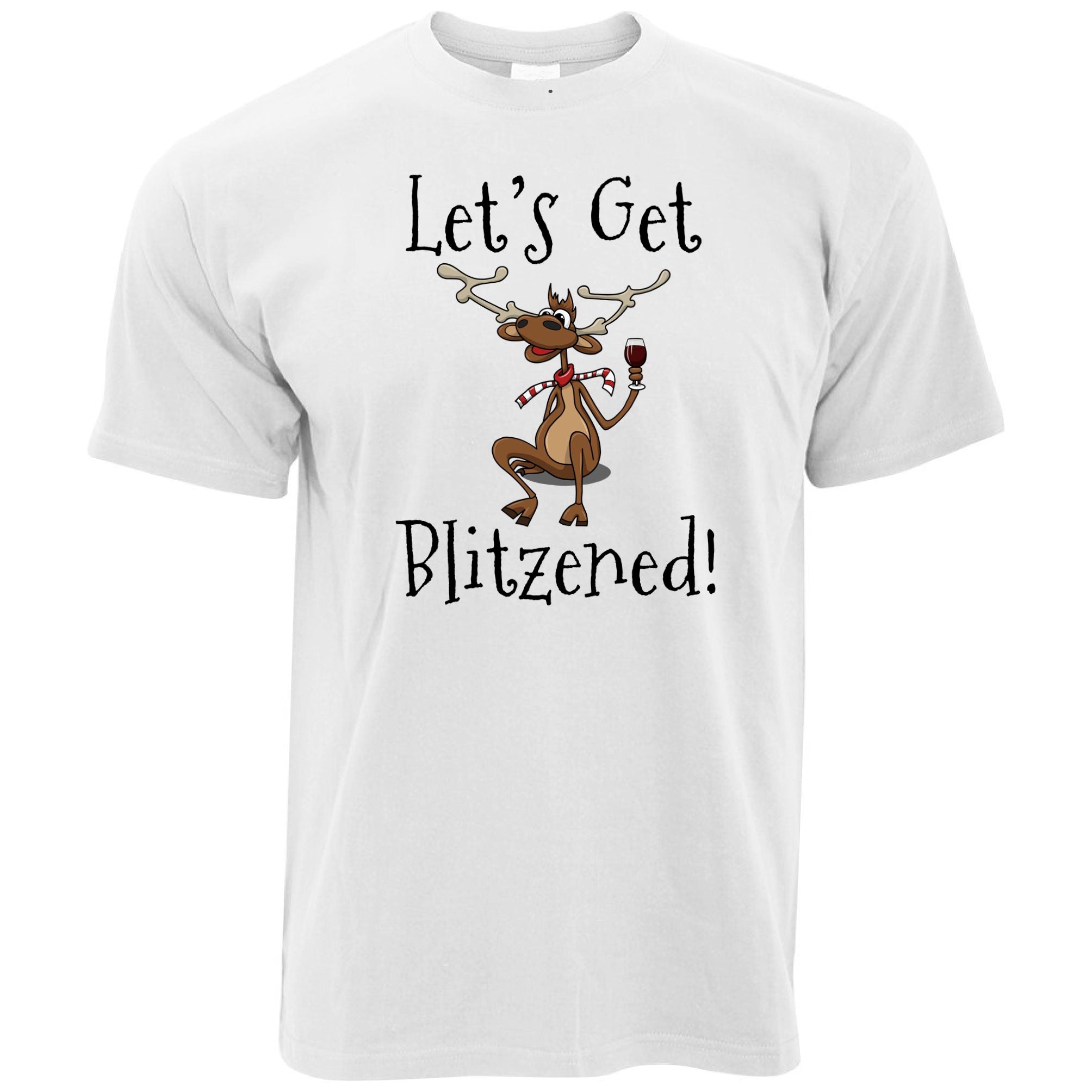 Let's Get Blitzened Christmas T Shirt