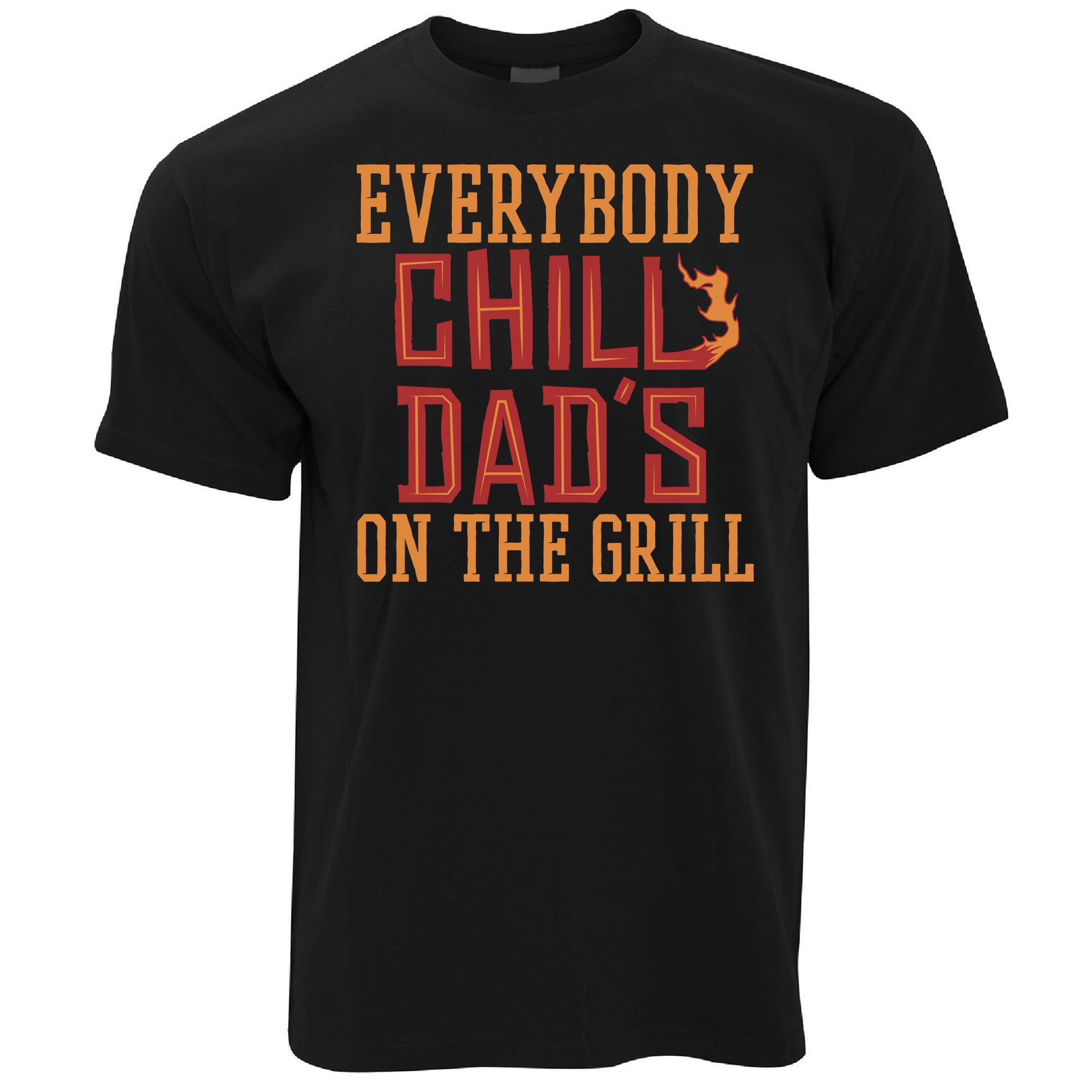 Dad's On The Grill T Shirt