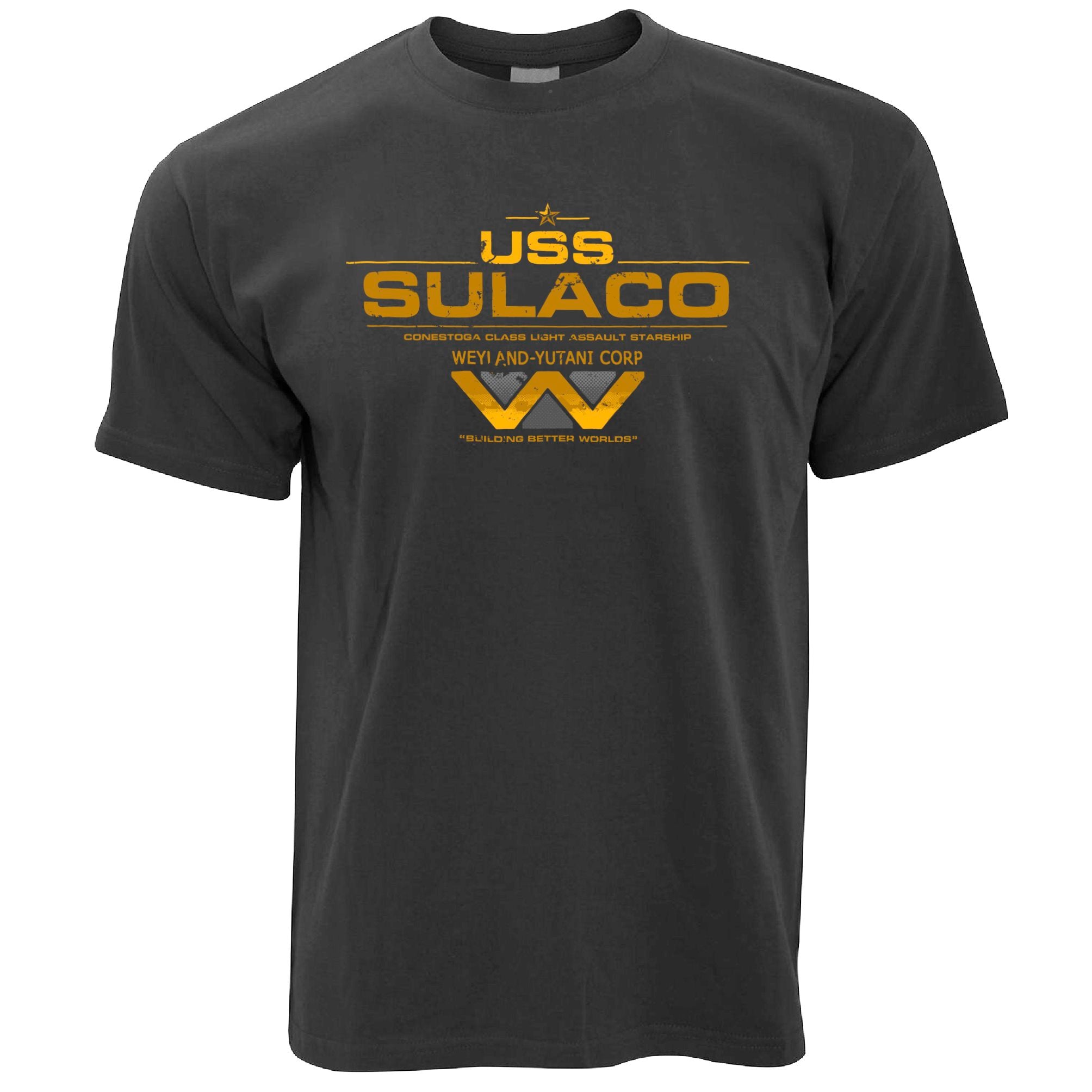 Alien T Shirt USS Sulaco Building Better Worlds