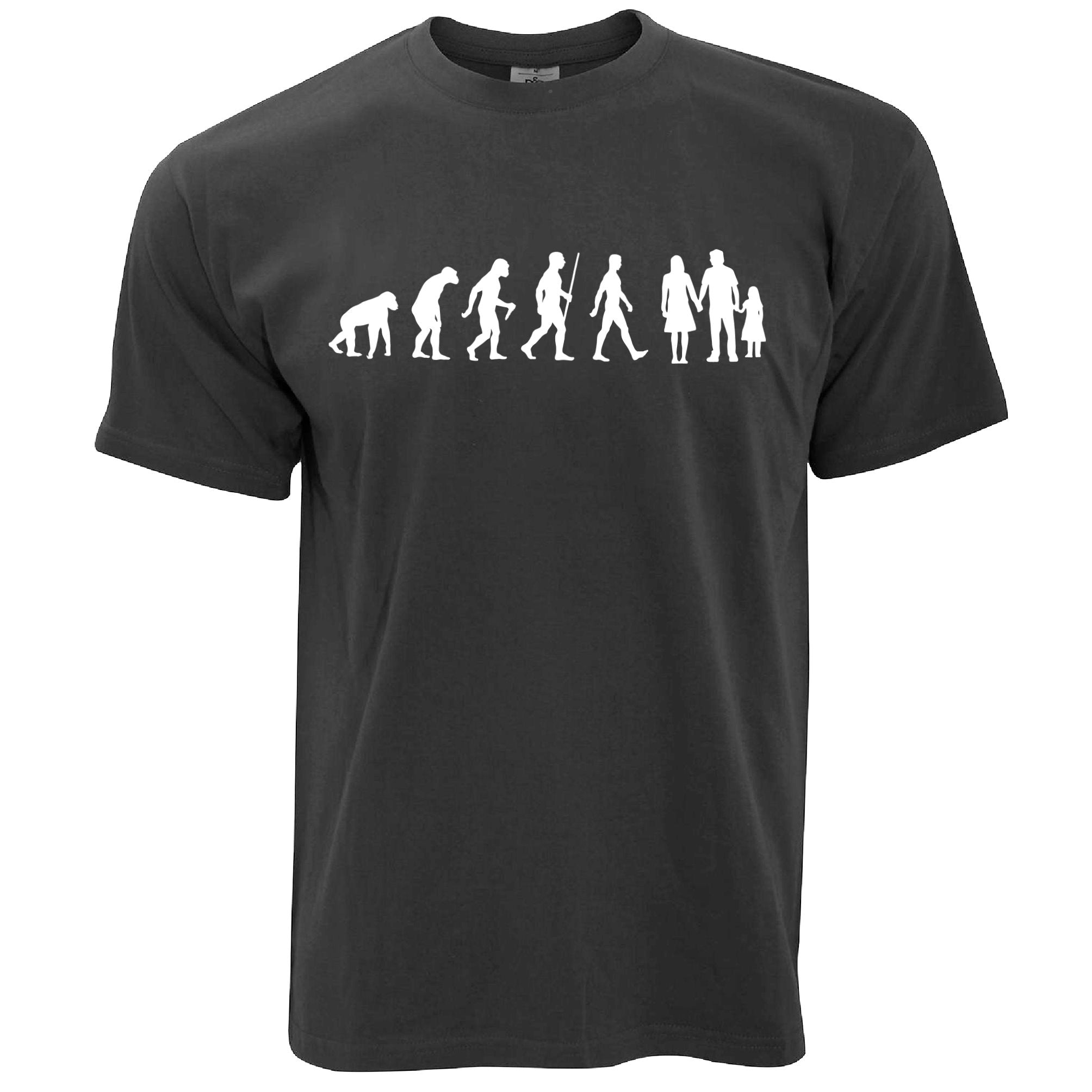 Parenthood T Shirt Evolution Of A Family Two Girls