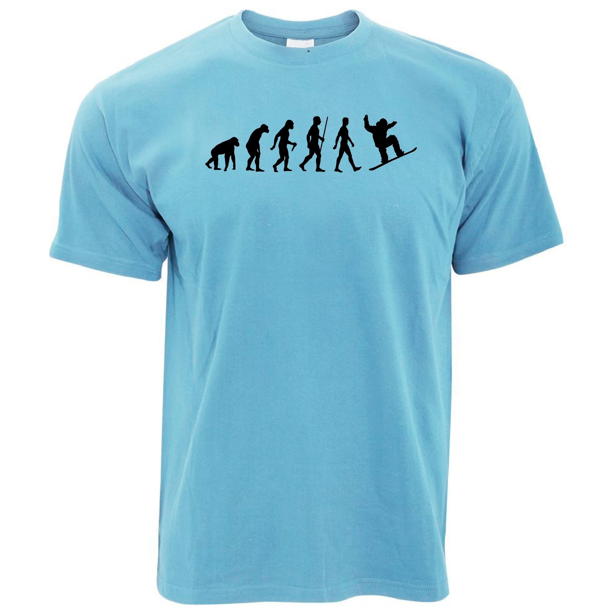 Evolution Of A Snowboarder T Shirt