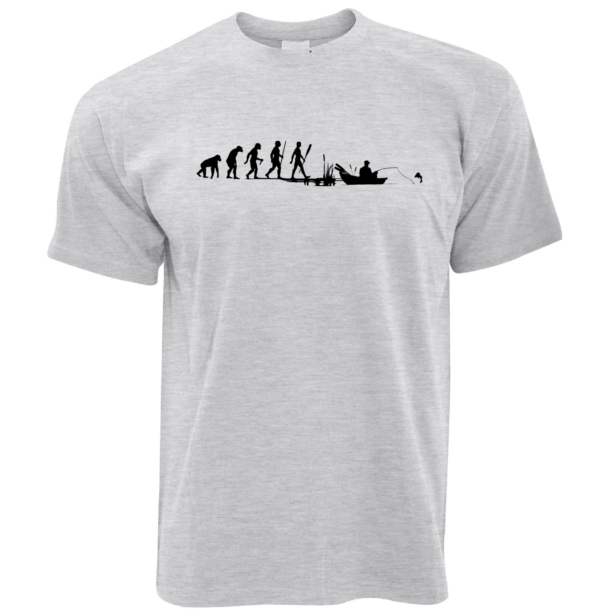 Evolution Of An Angler T Shirt