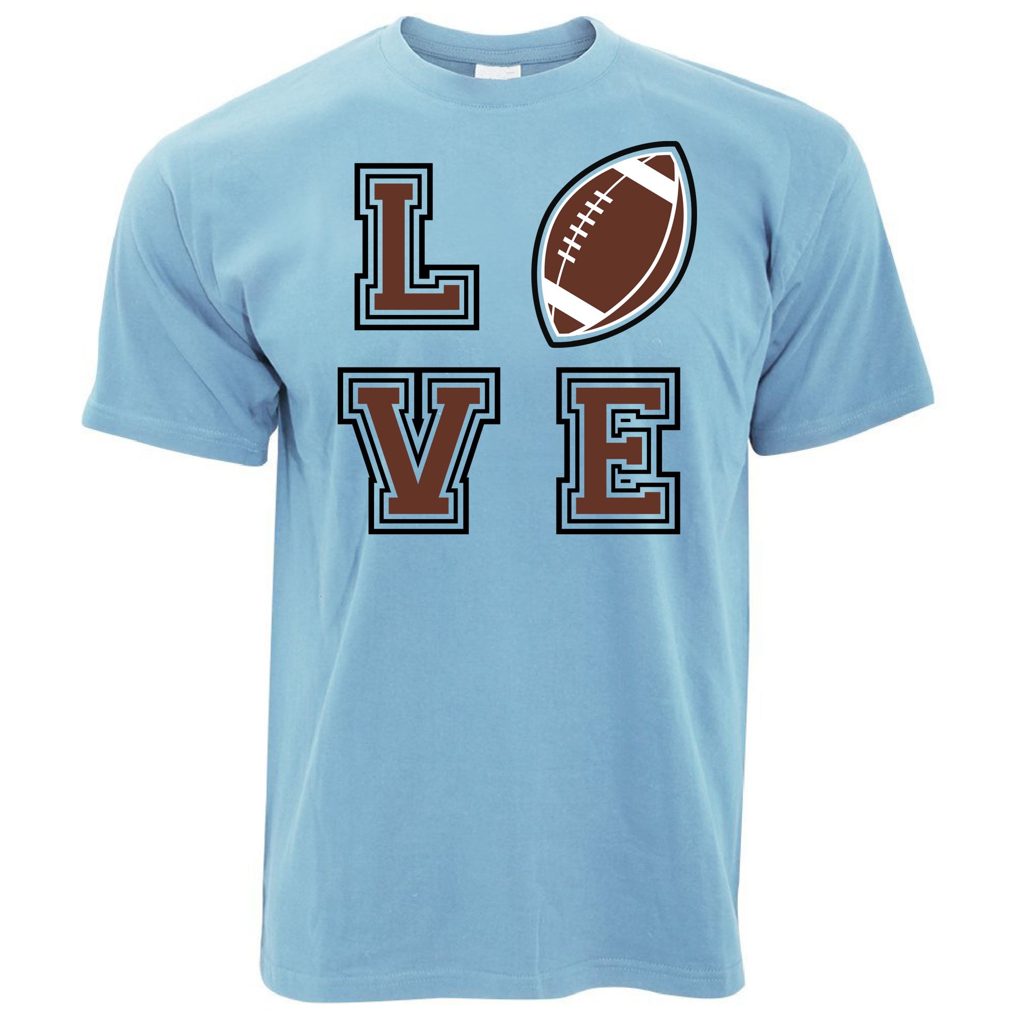 Love American Football T Shirt