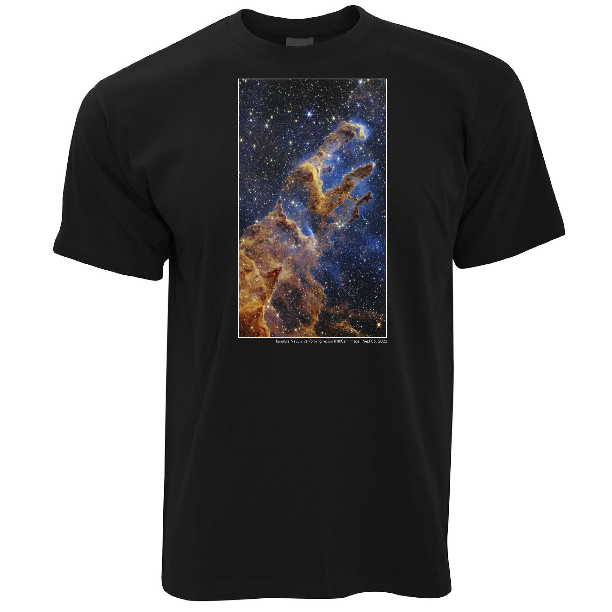 James Webb Pillars of Creation T Shirt