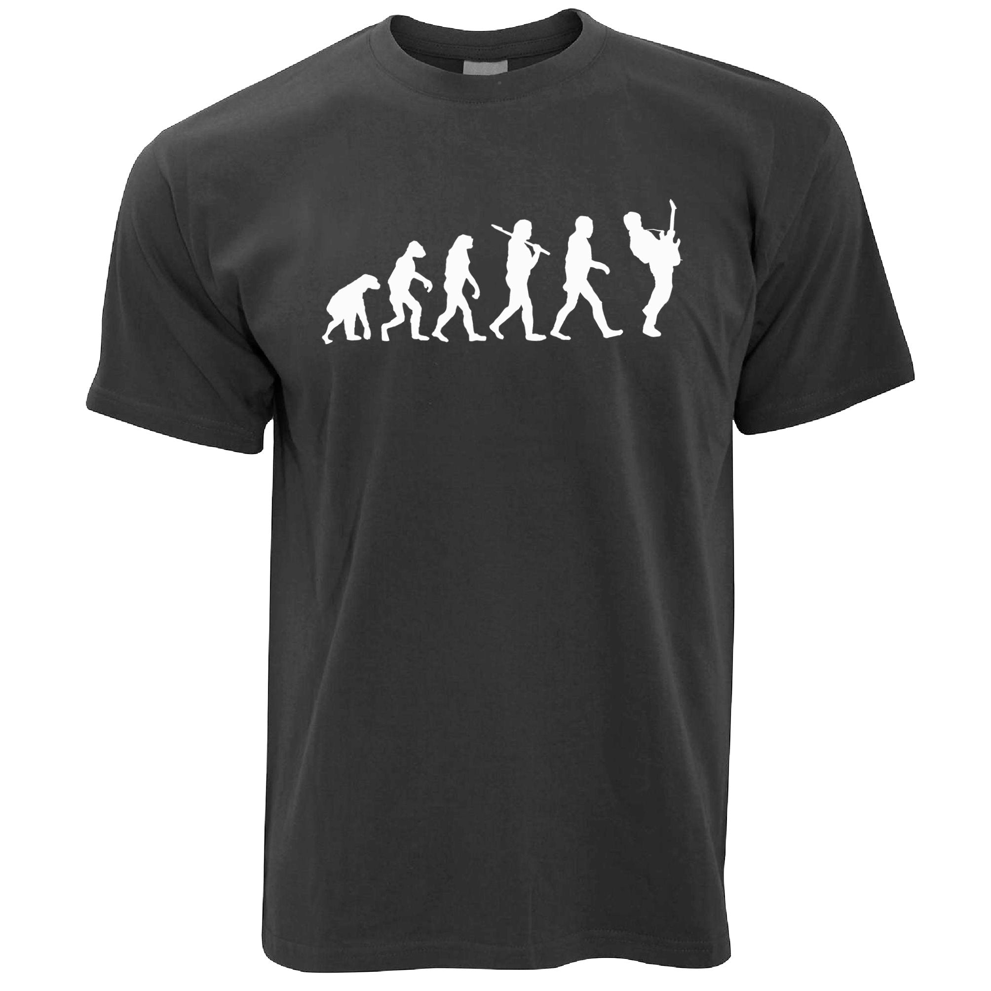 Evolution Of A Guitarist T Shirt