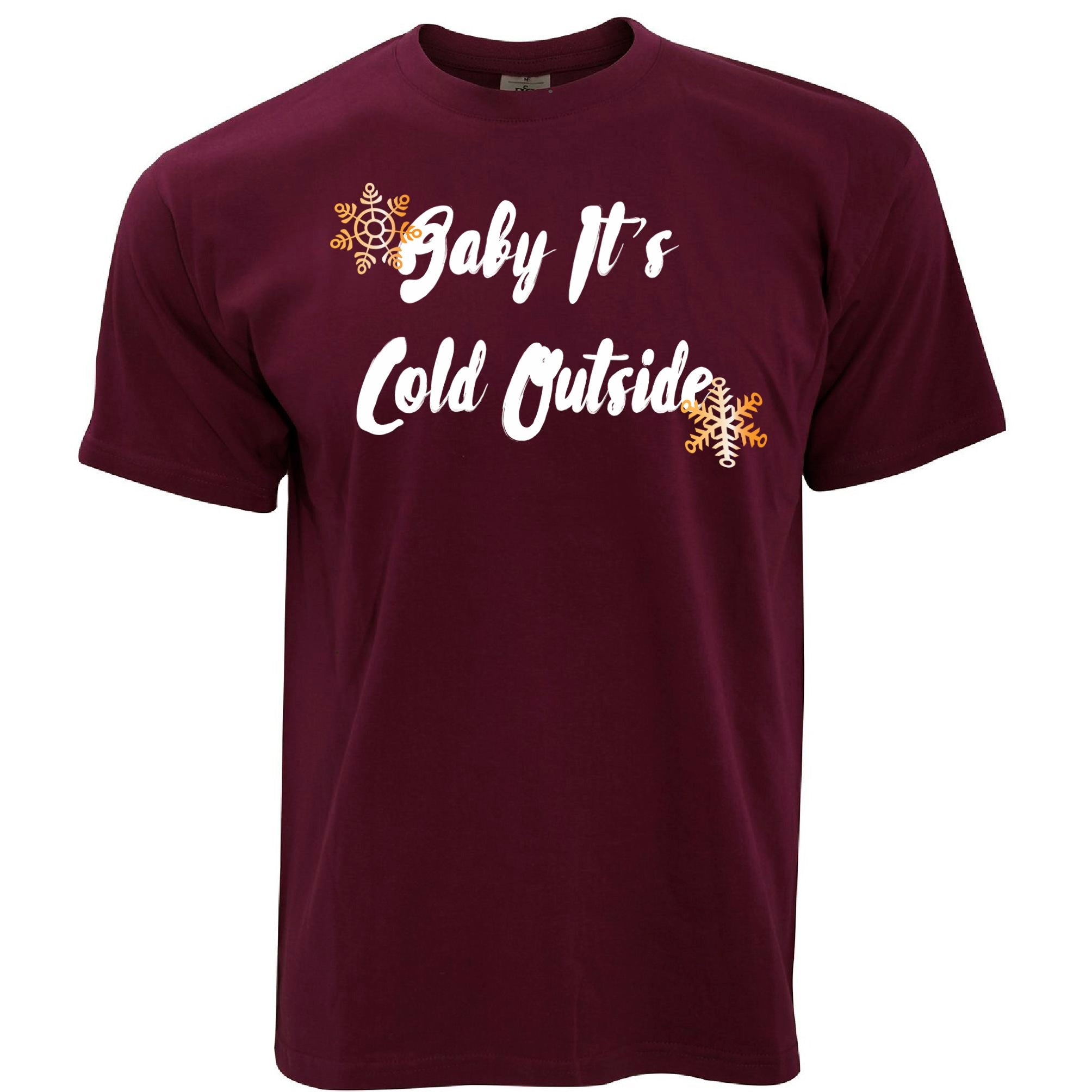 Christmas T Shirt Baby, It's Cold Outside Slogan