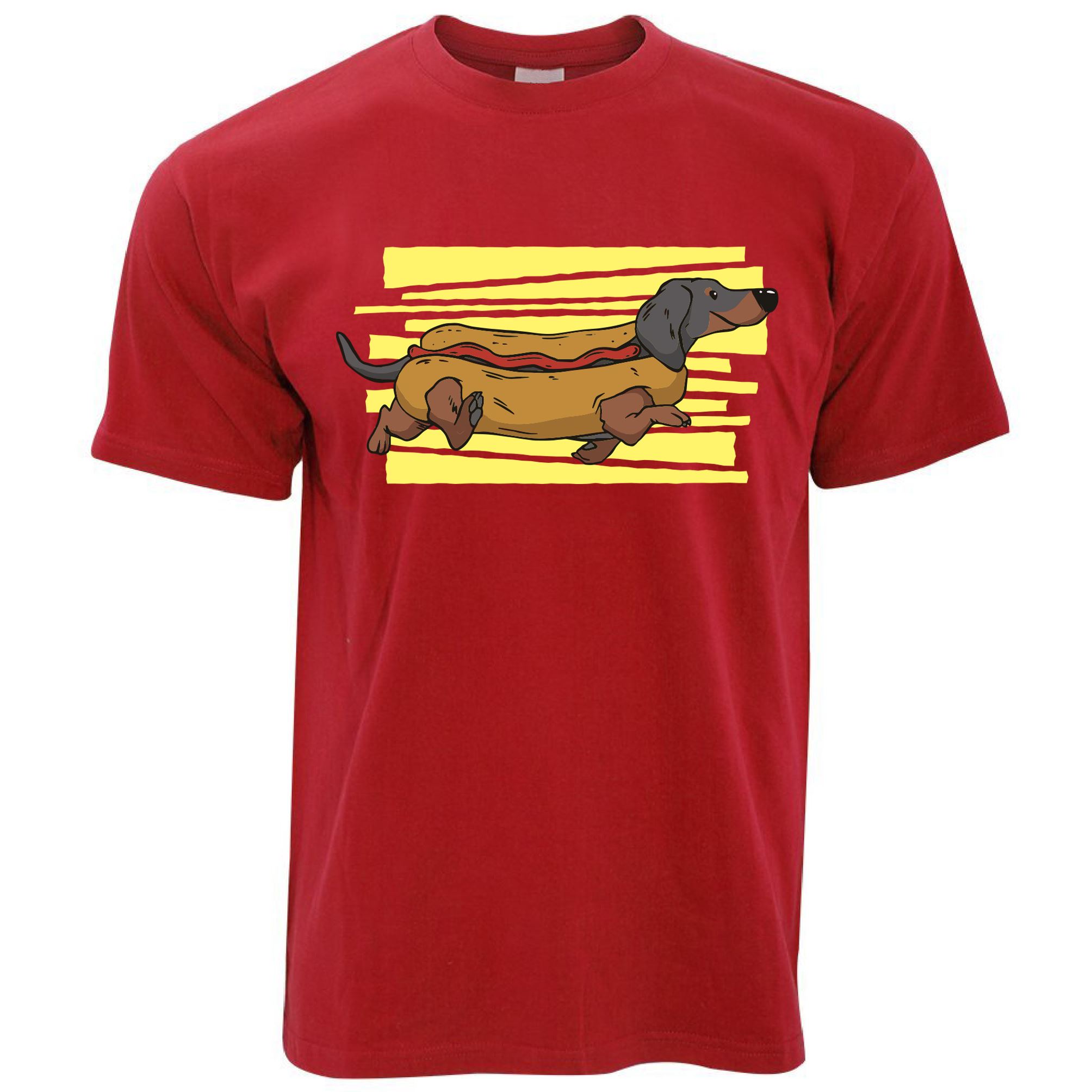 Daschund Hot Dog T Shirt