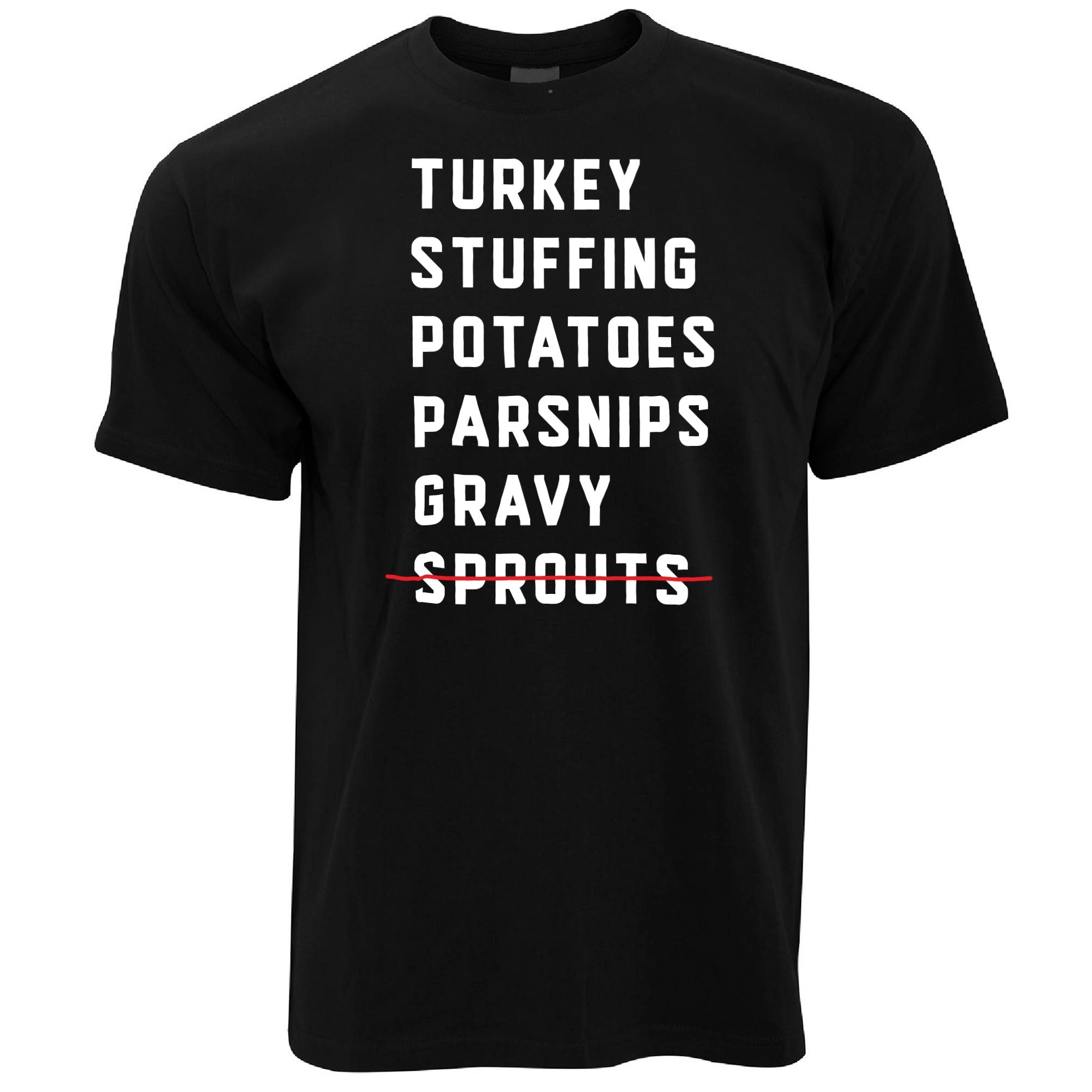 Christmas Dinner Checklist T Shirt