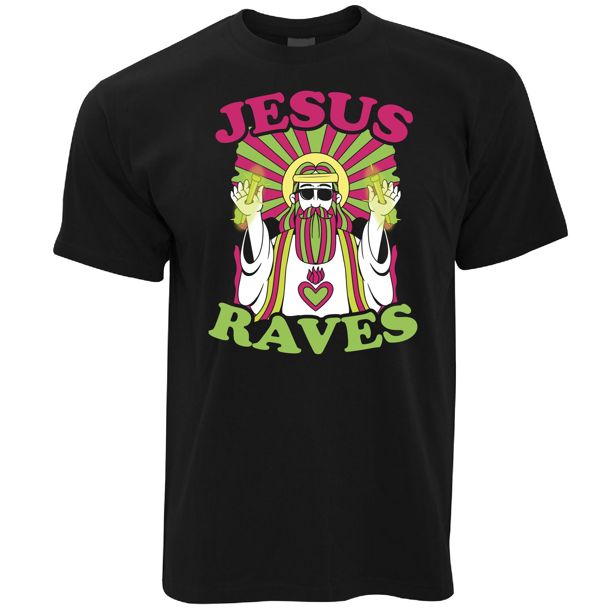 Jesus Raves T Shirt