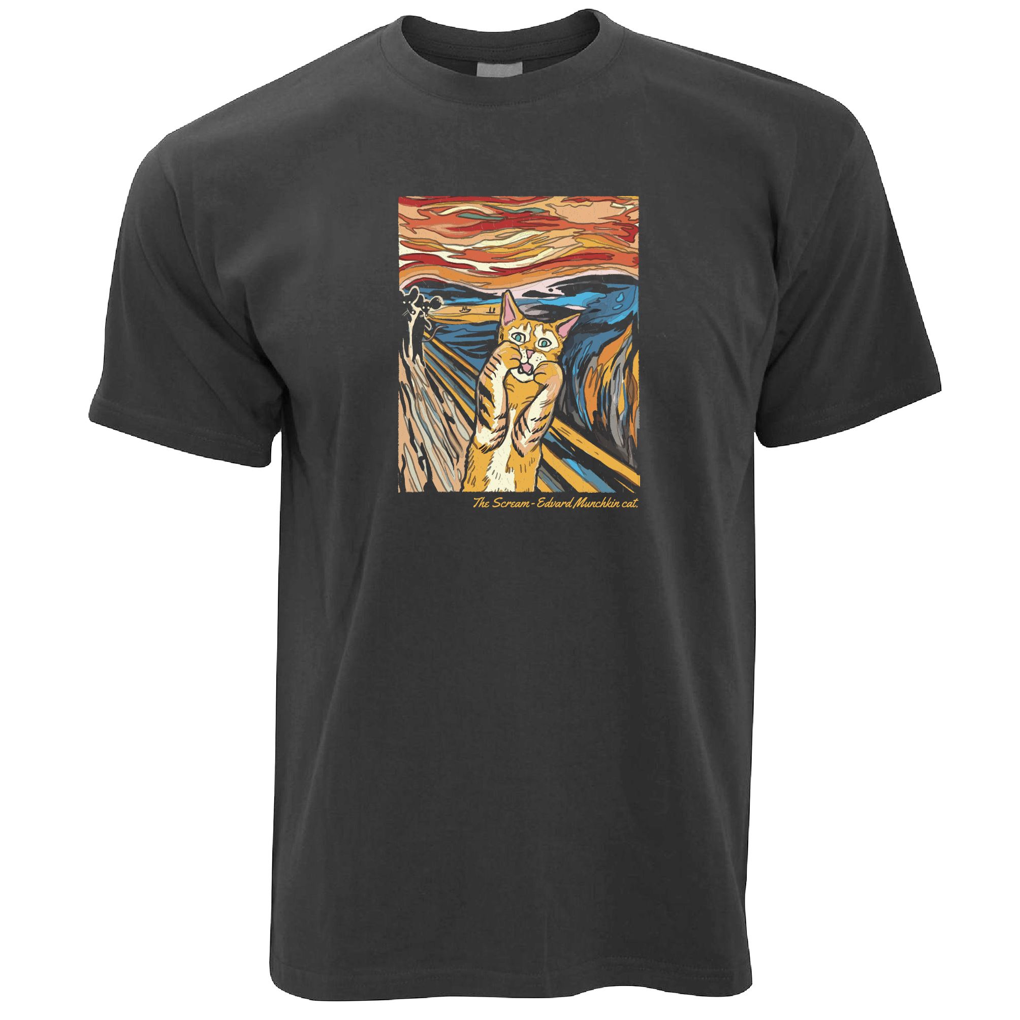 The Scream Cat T Shirt