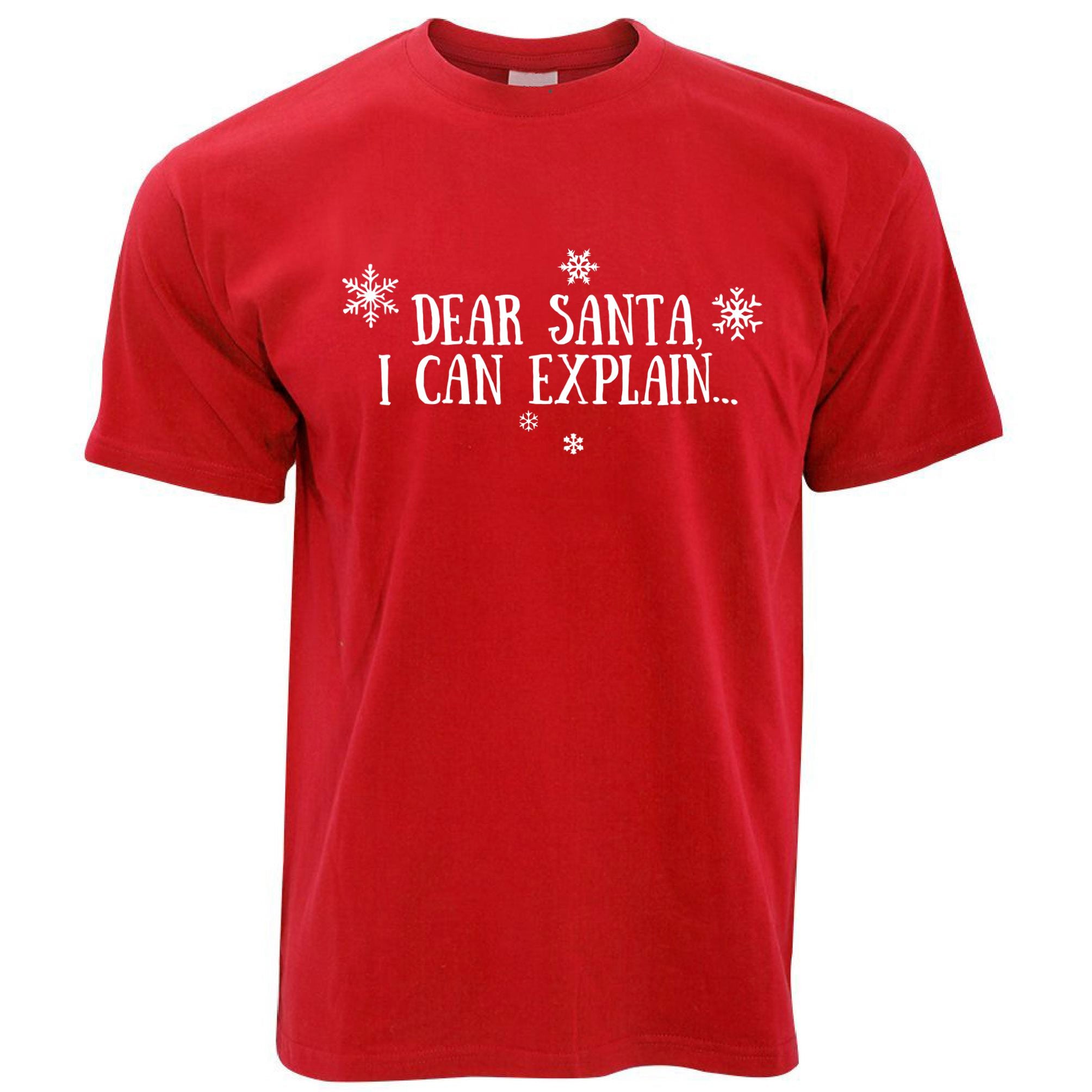 Dear Santa, I Can Explain Christmas T Shirt