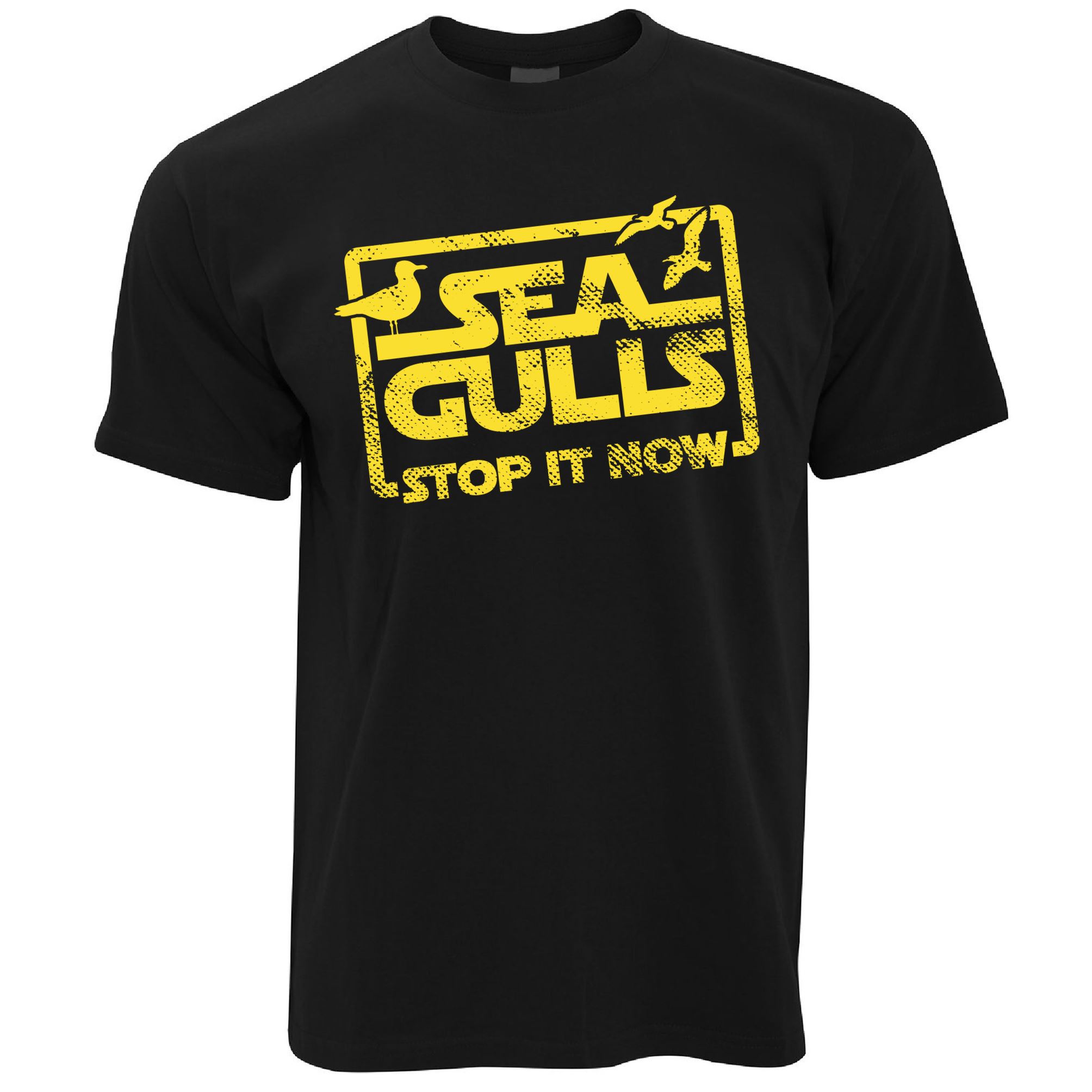 Sea Gulls Stop It Now T Shirt