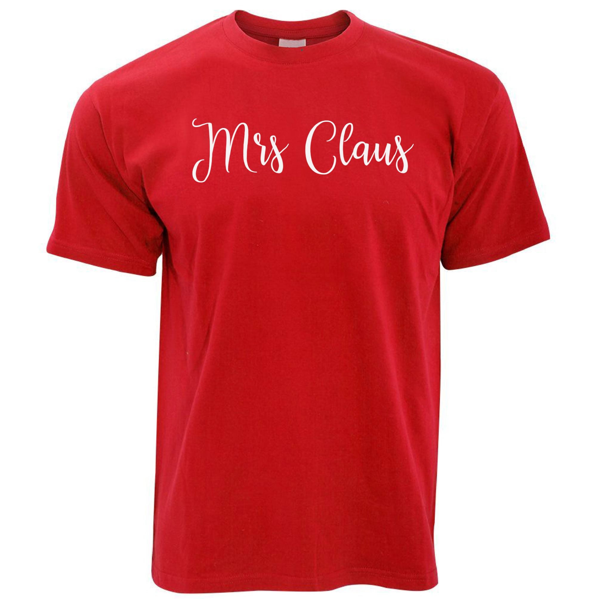 Mens Novelty Christmas T Shirt Mrs Claus Slogan Tee