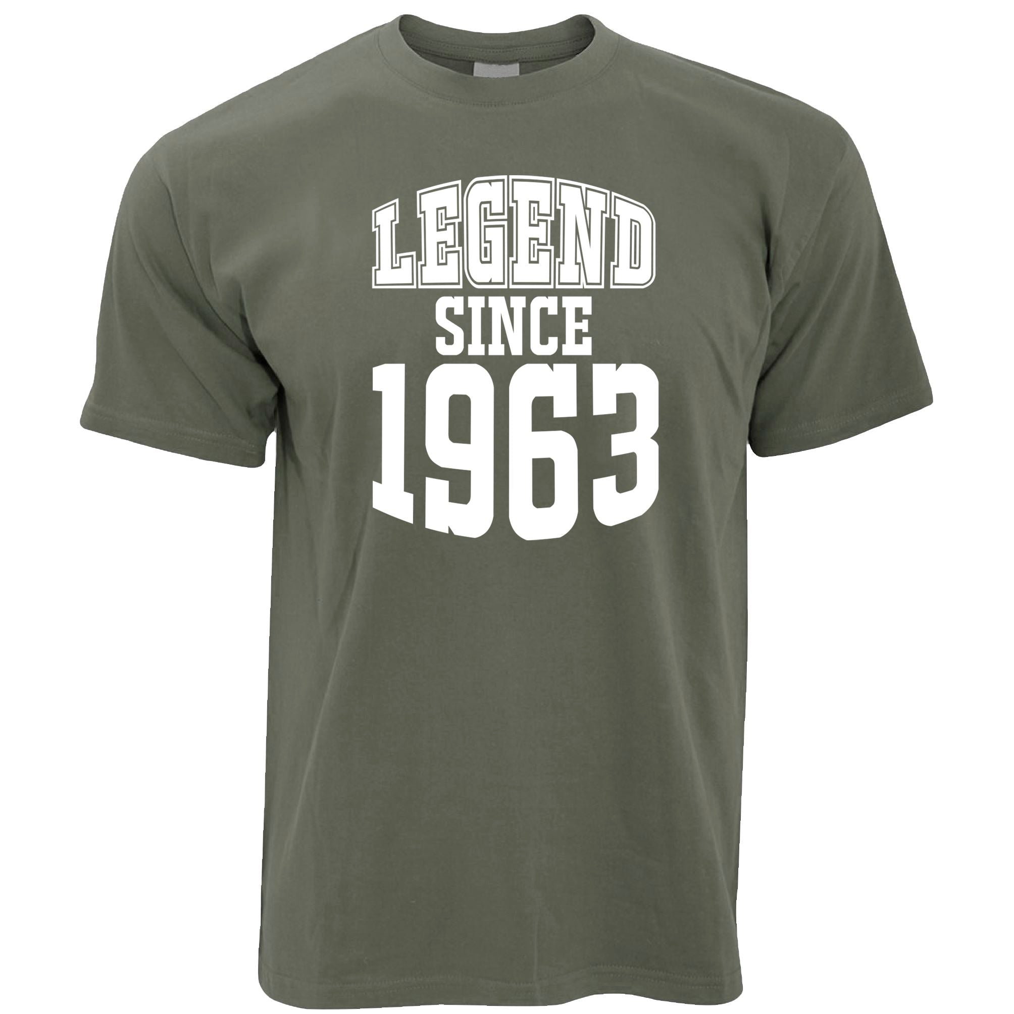 60th Birthday T Shirt Legend Since 1963