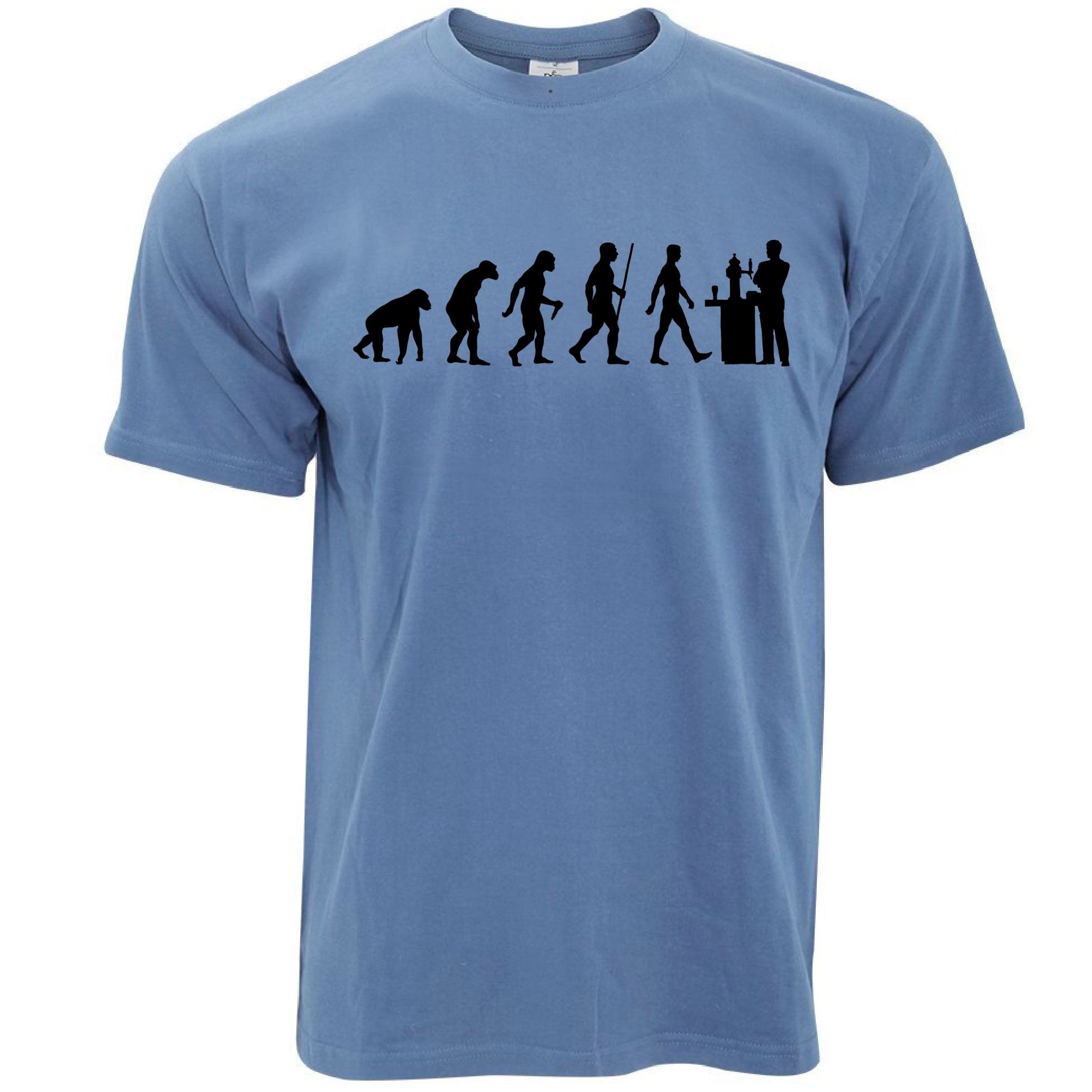 Drinking T Shirt Evolution Of The Pub Bartender