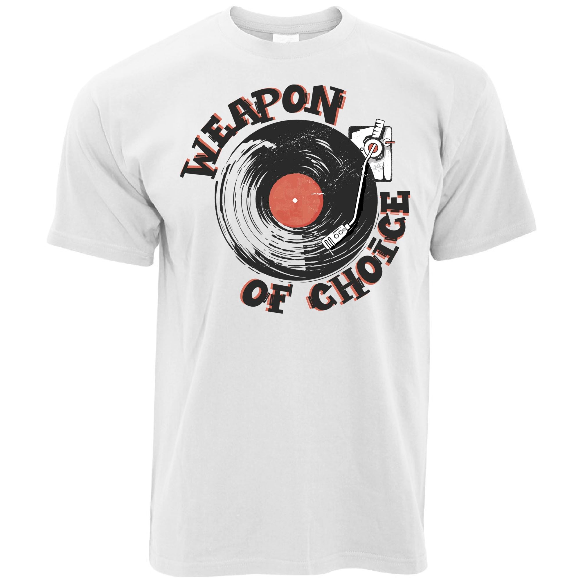 Weapon Of Choice Vinyl Record T Shirt