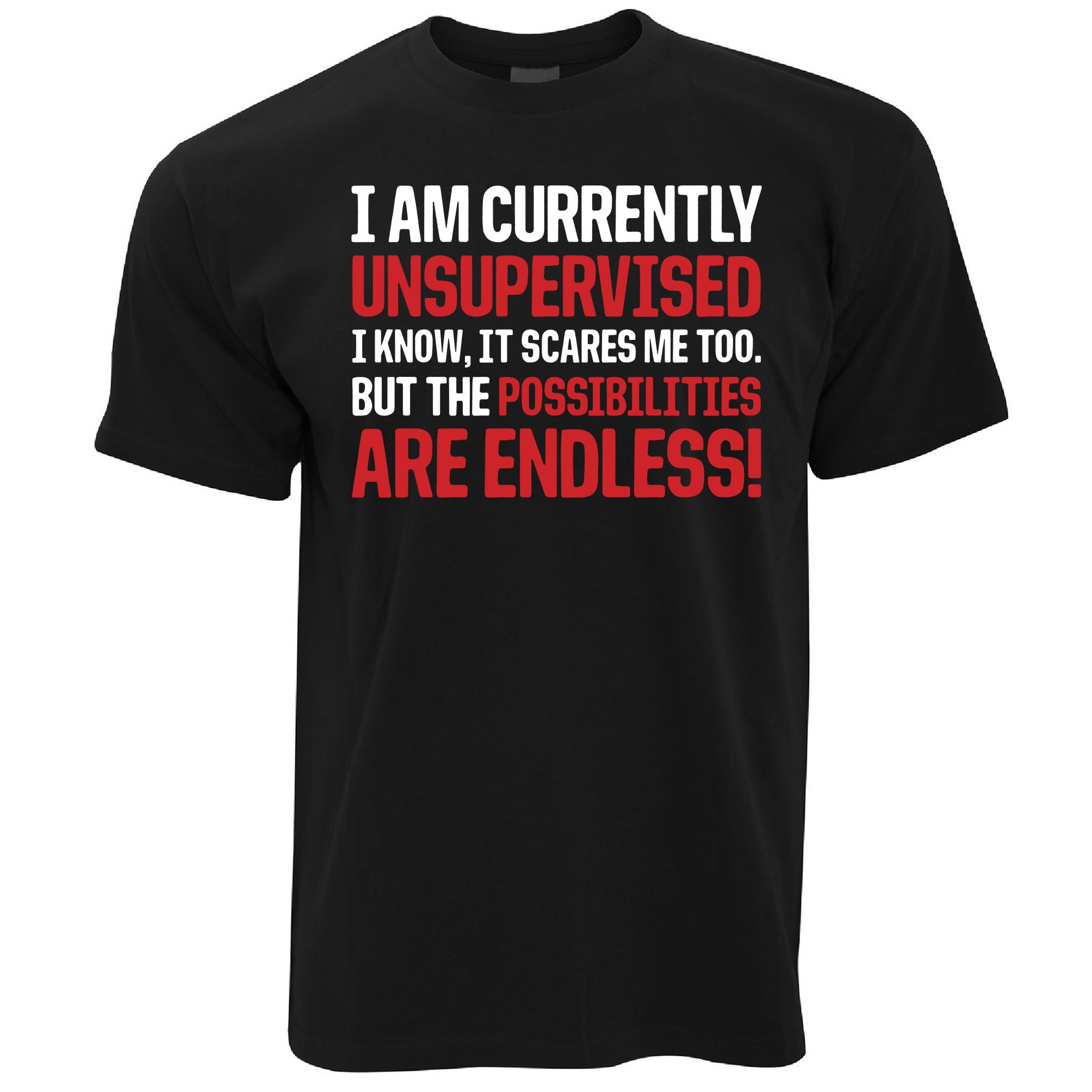 I'm Currently Unsupervised Endless Possibilities T Shirt