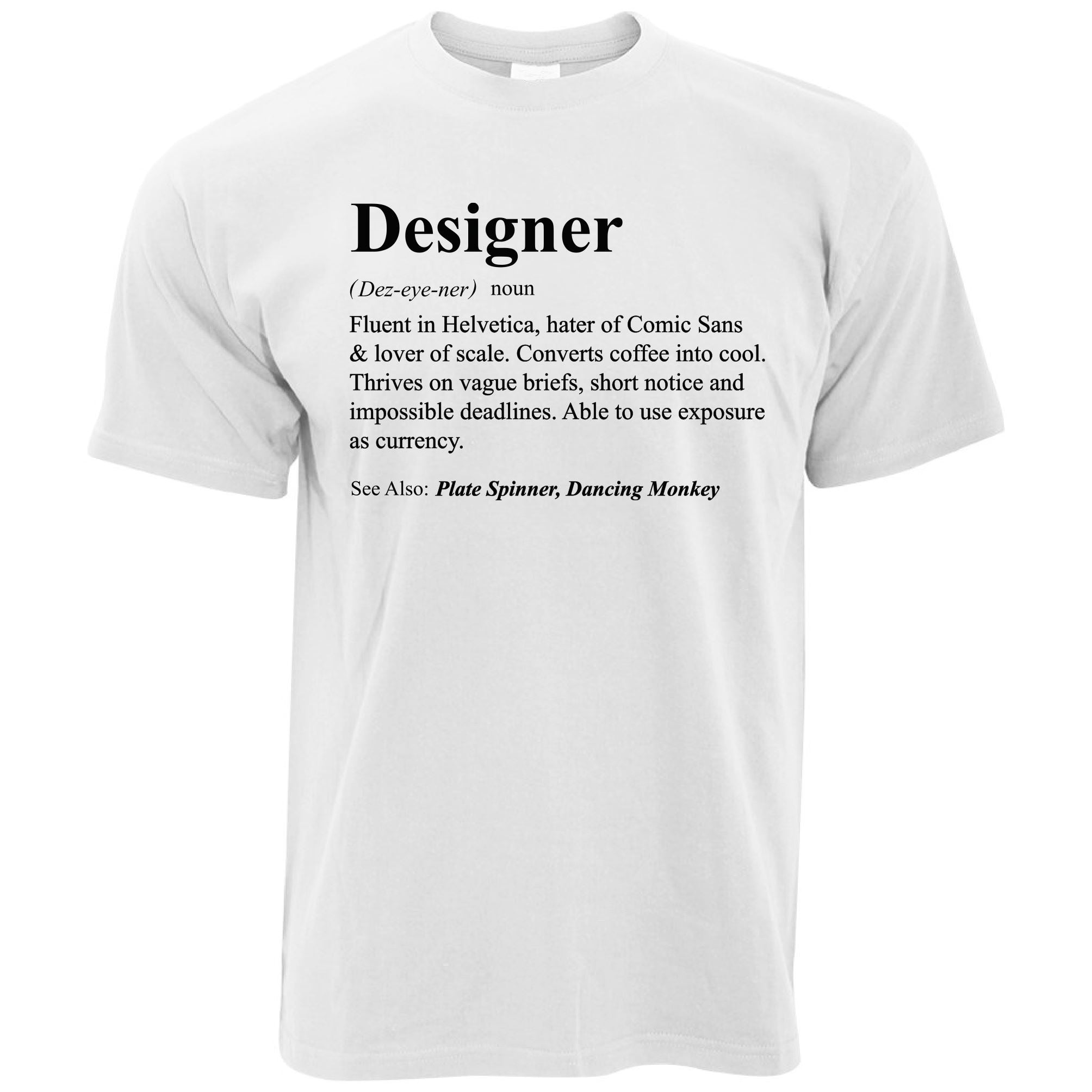 Definition of a Designer T Shirt