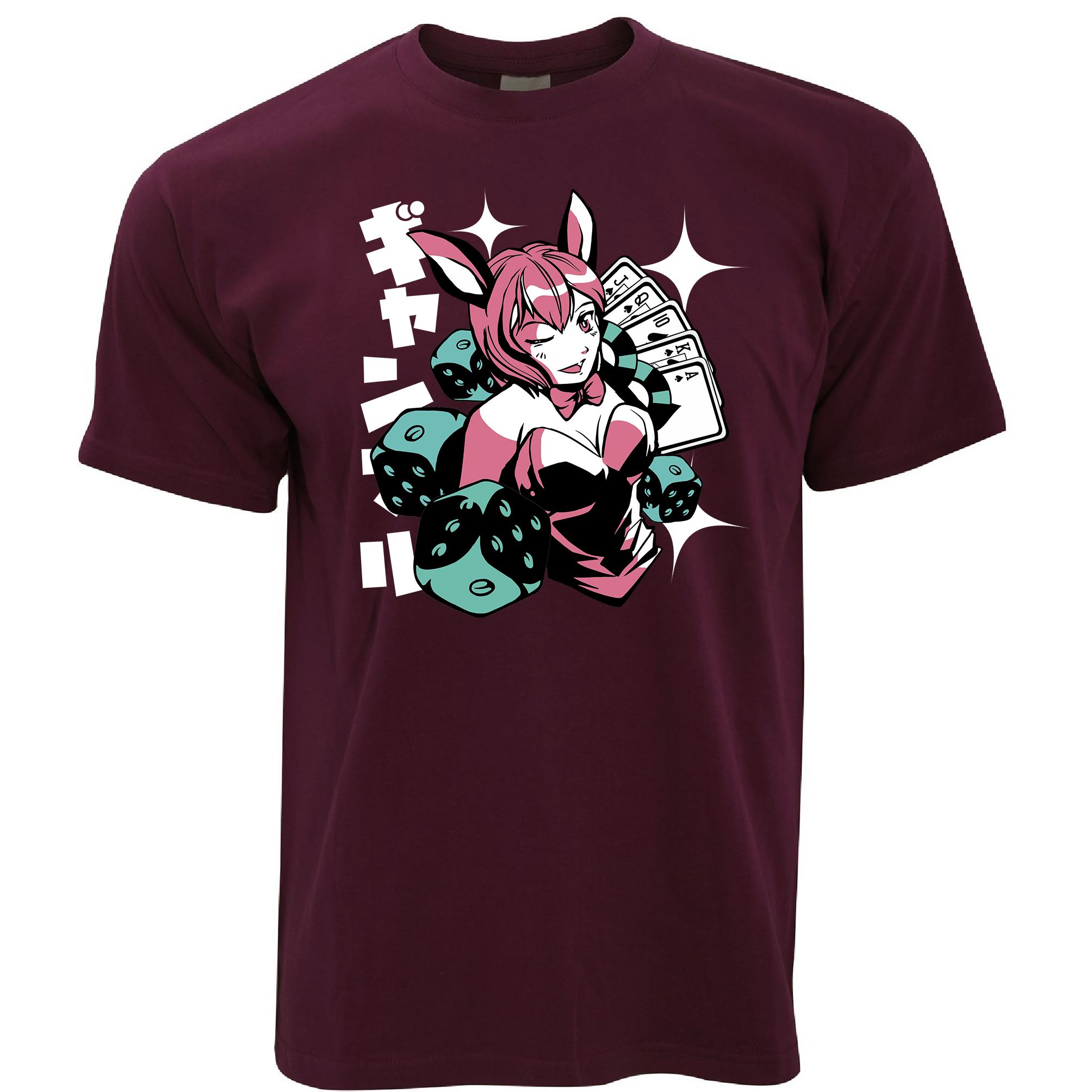 Winking Girl Anime T Shirt