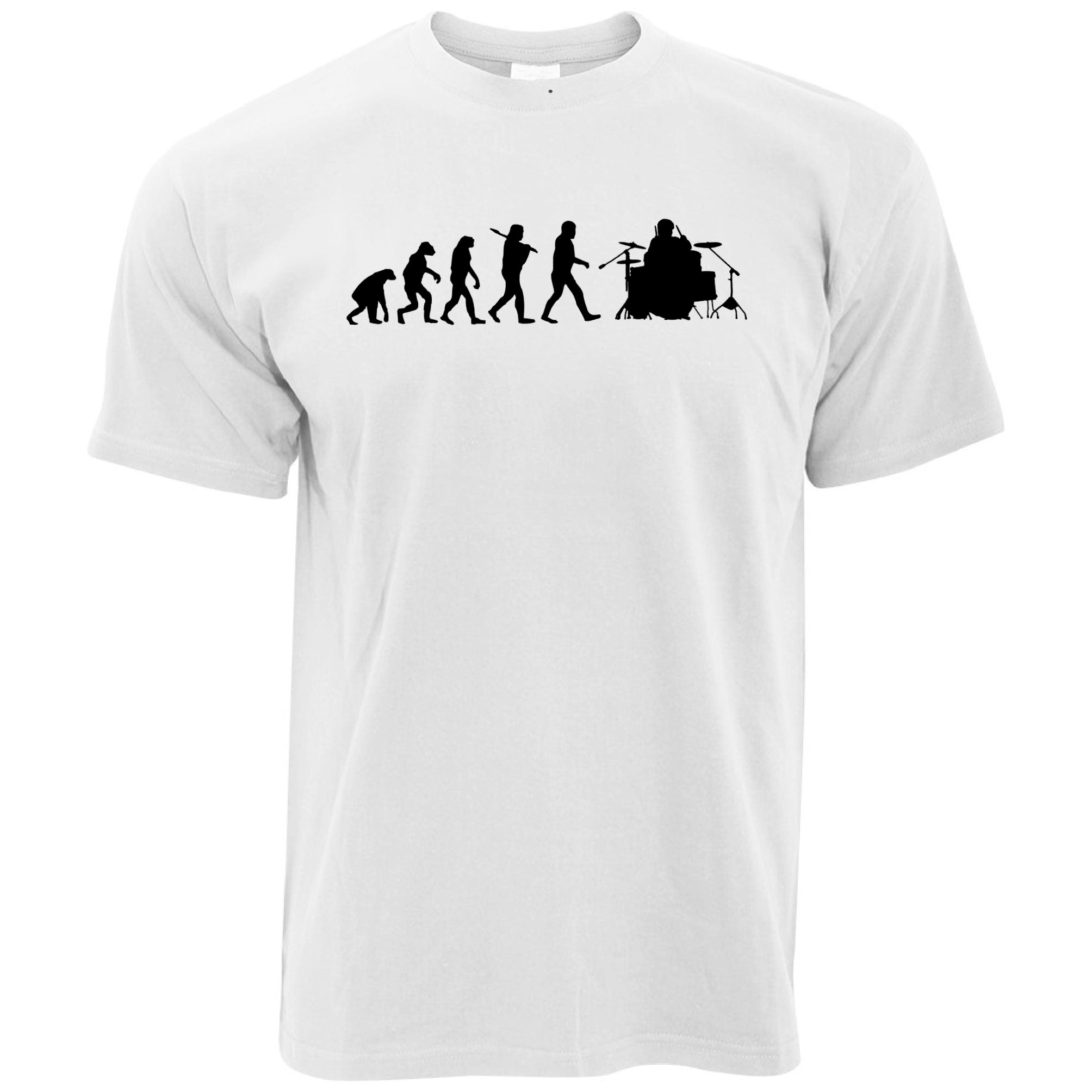 Evolution Of A Drummer T Shirt