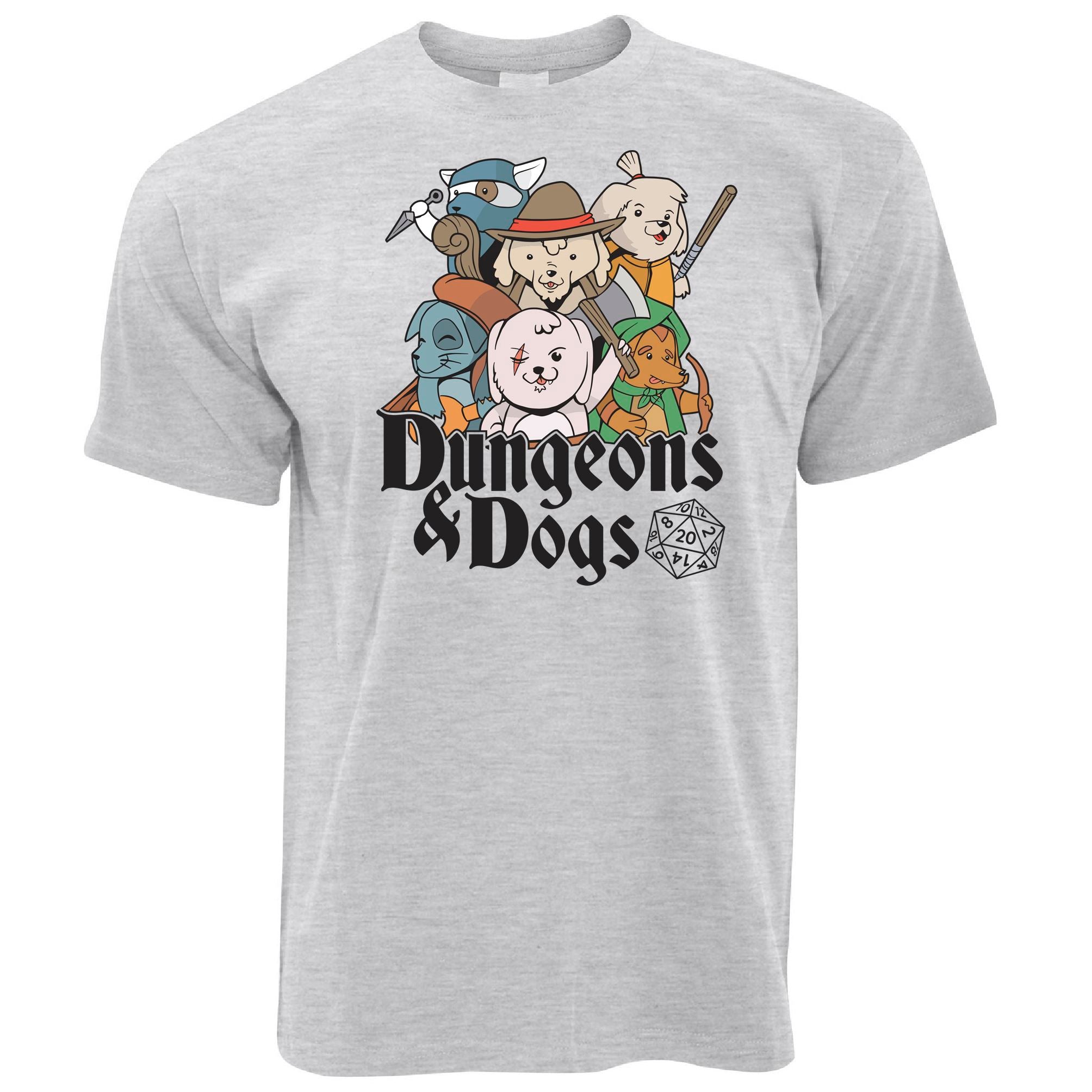 Dungeons and Dogs T Shirt