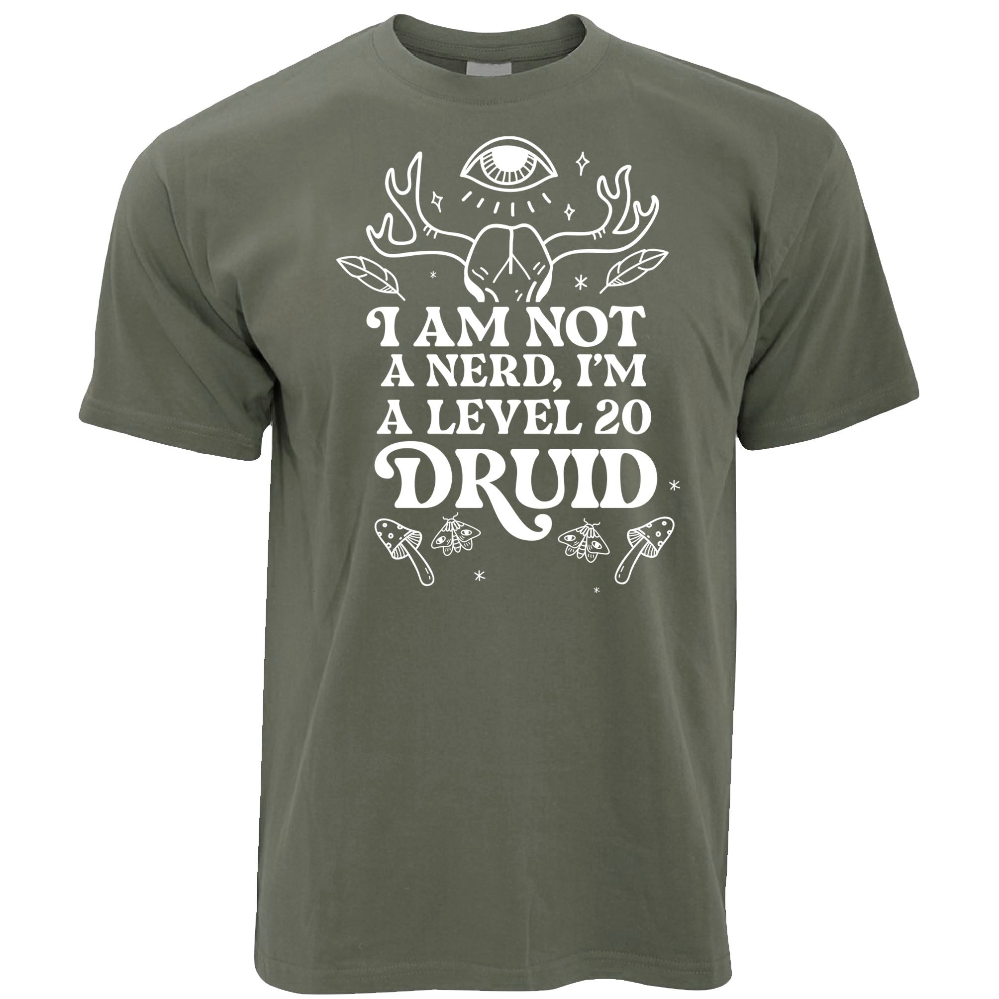 I Am Not A Nerd I'm A Level 20 Druid T Shirt