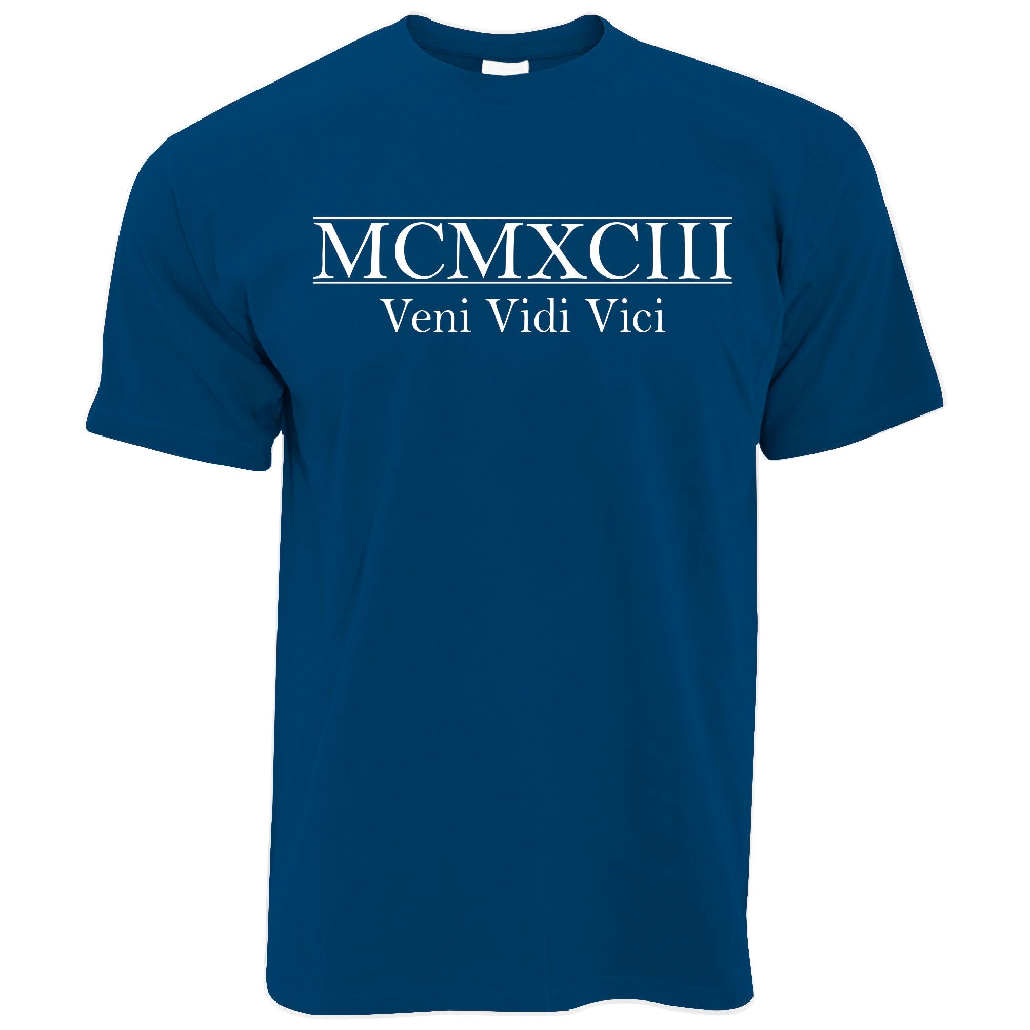 30th Birthday T Shirt MCMXCIII Veni Vidi Vici (1993)