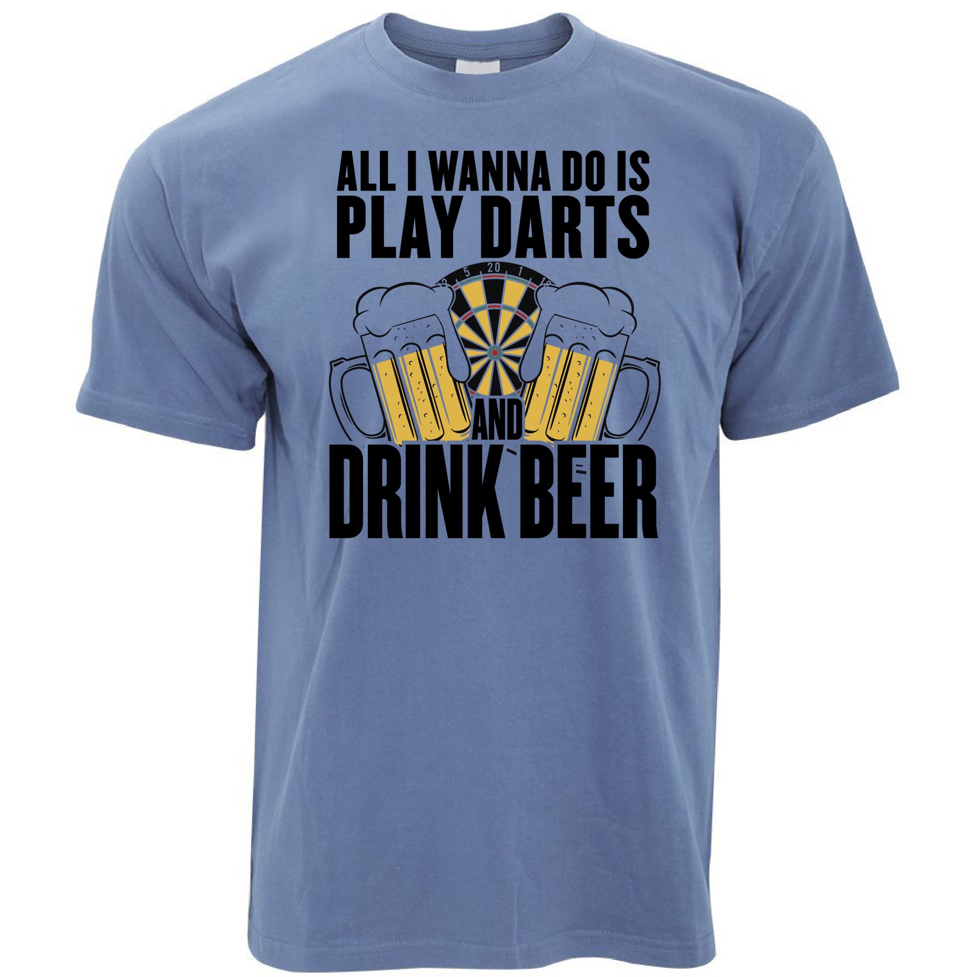 Play Darts and Drink Beer T Shirt