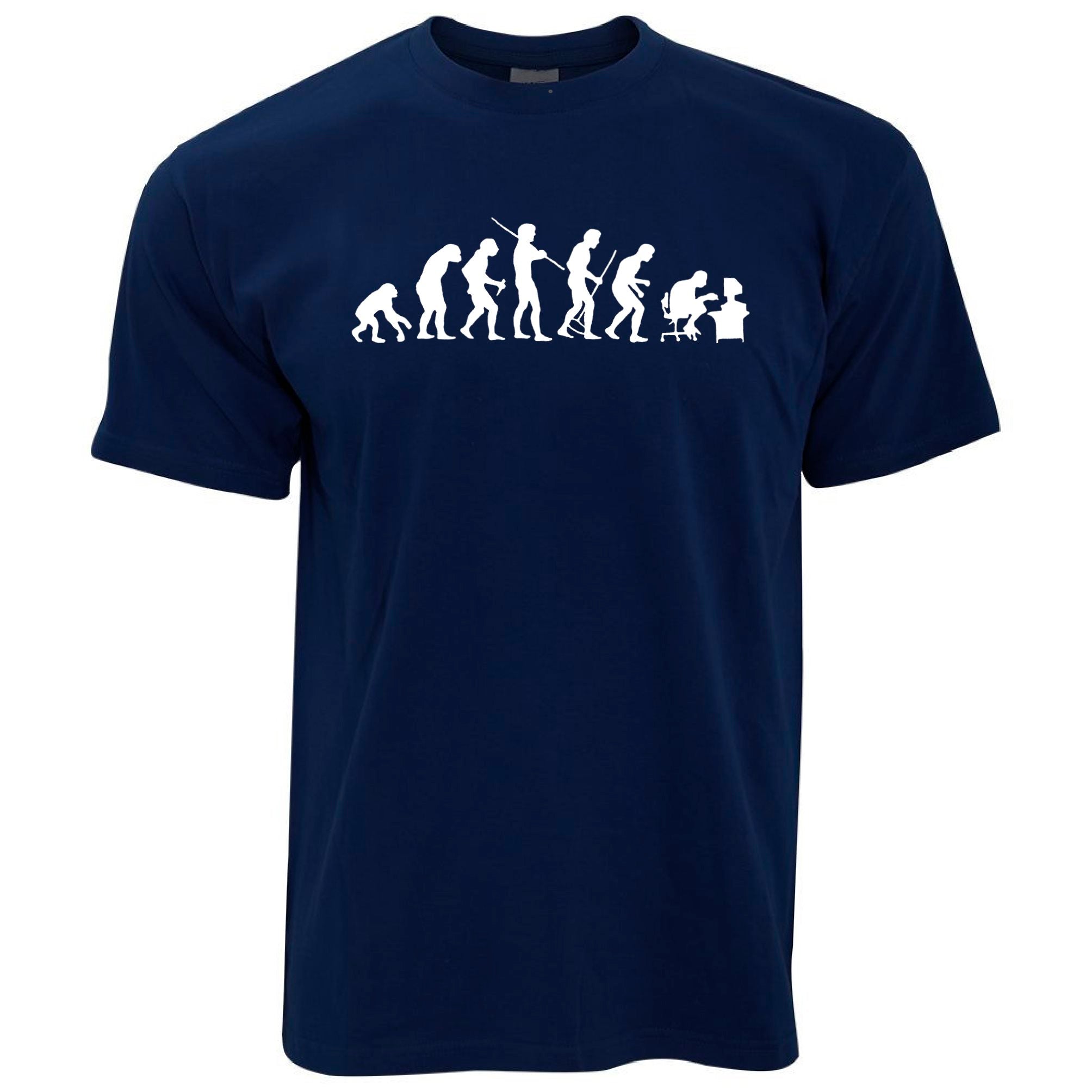 Evolution Of A Computer Nerd T Shirt