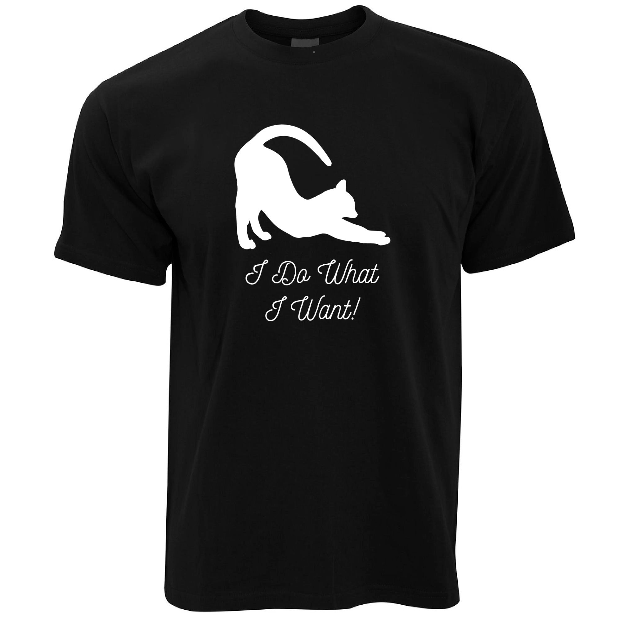 I Do What I Want Cat T Shirt