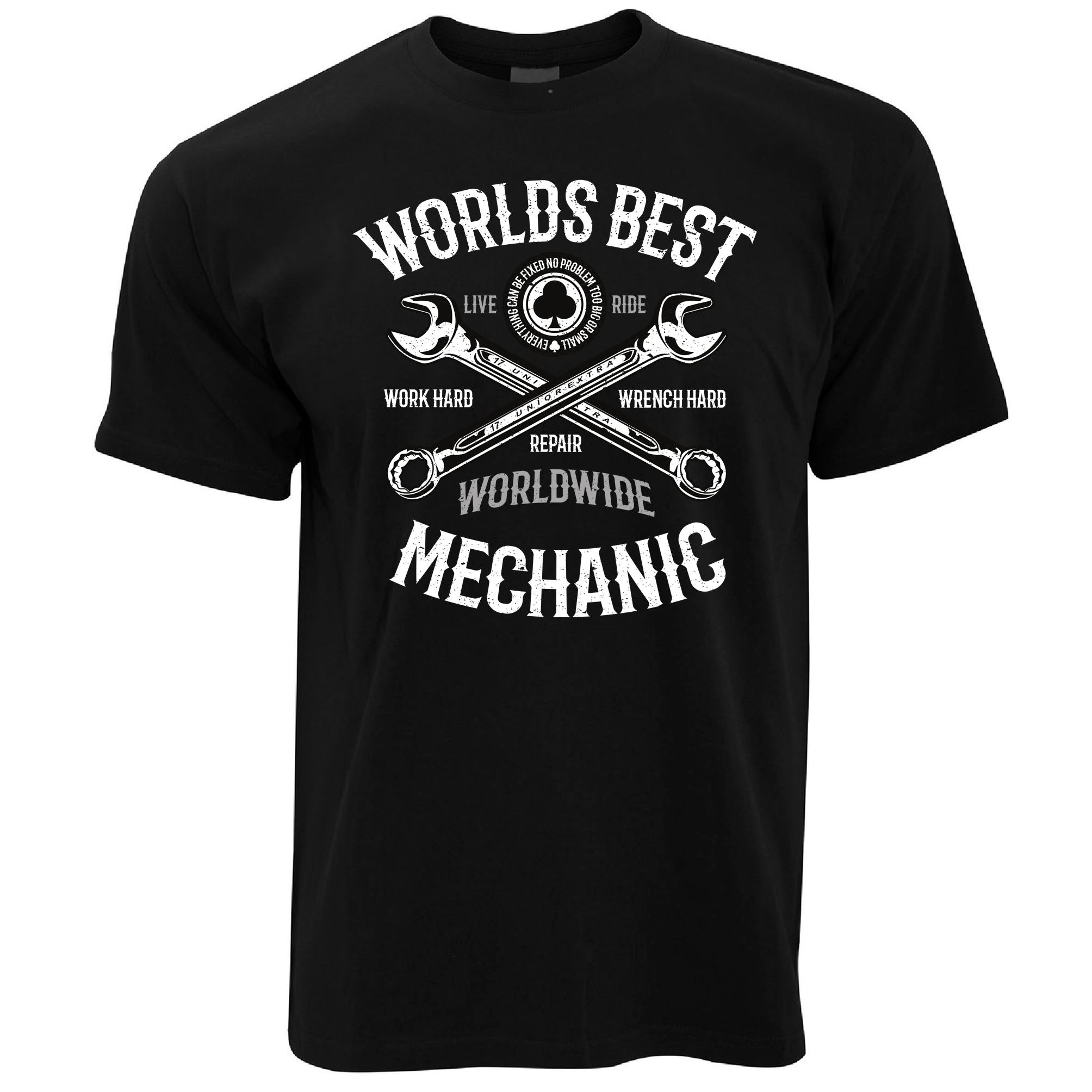 Mens World's Best Mechanic T Shirt Tee