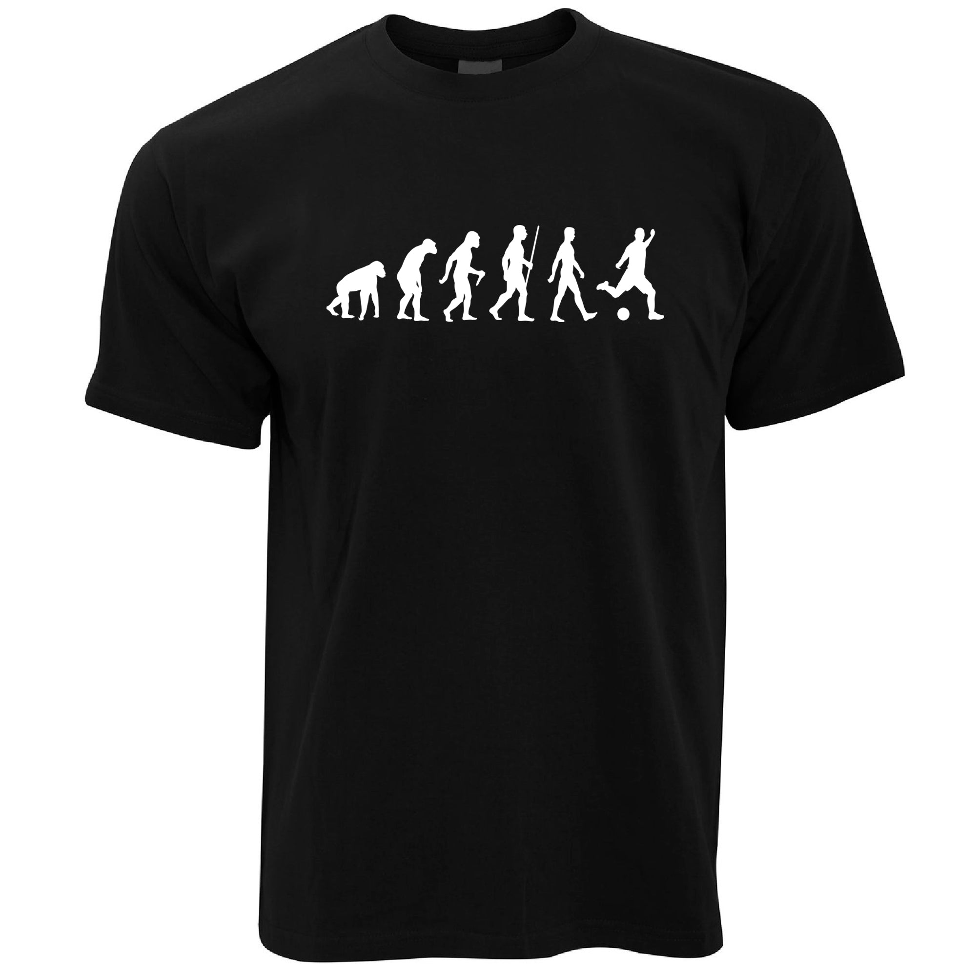 Evolution Of Football T Shirt