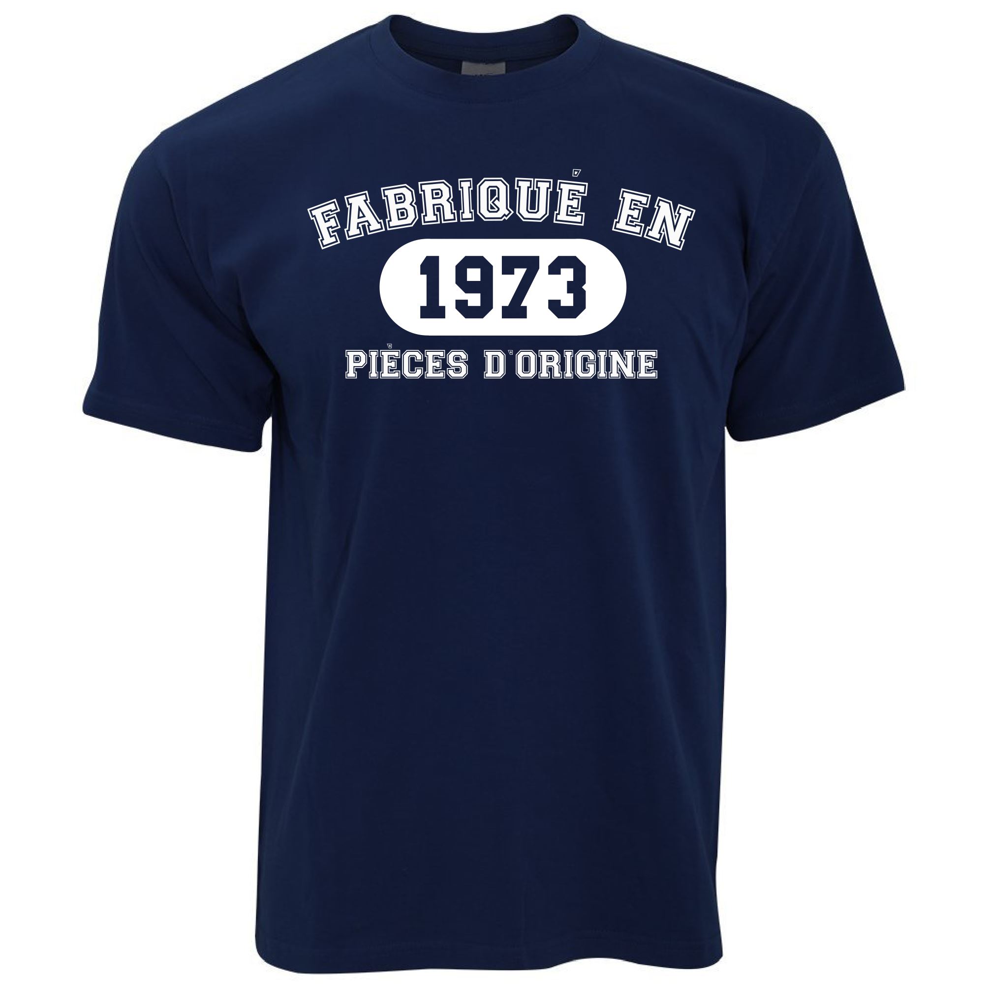 French 50th Birthday T Shirt All Original Parts