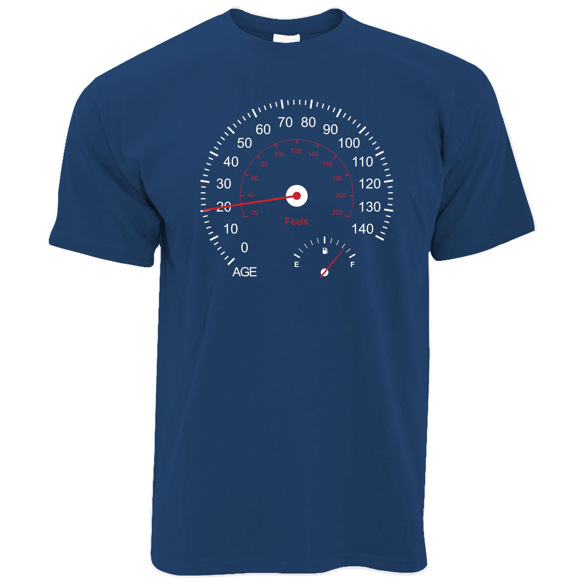 20th Birthday T Shirt Car Speedometer (2003)