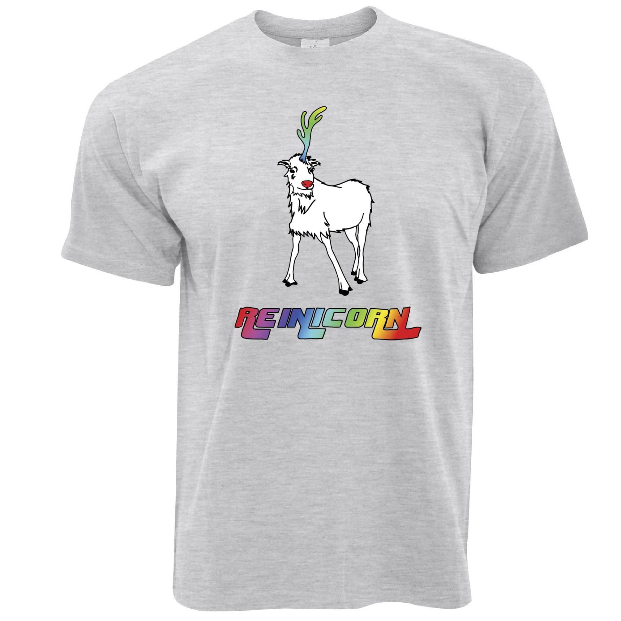 Christmas T Shirt Reinicorn Reindeer Unicorn