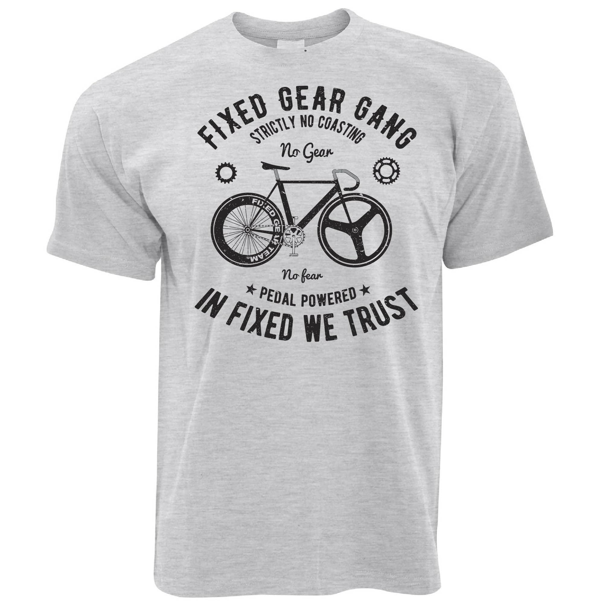 Cycling T Shirt Fixed Gear Gang Cyclist Biker