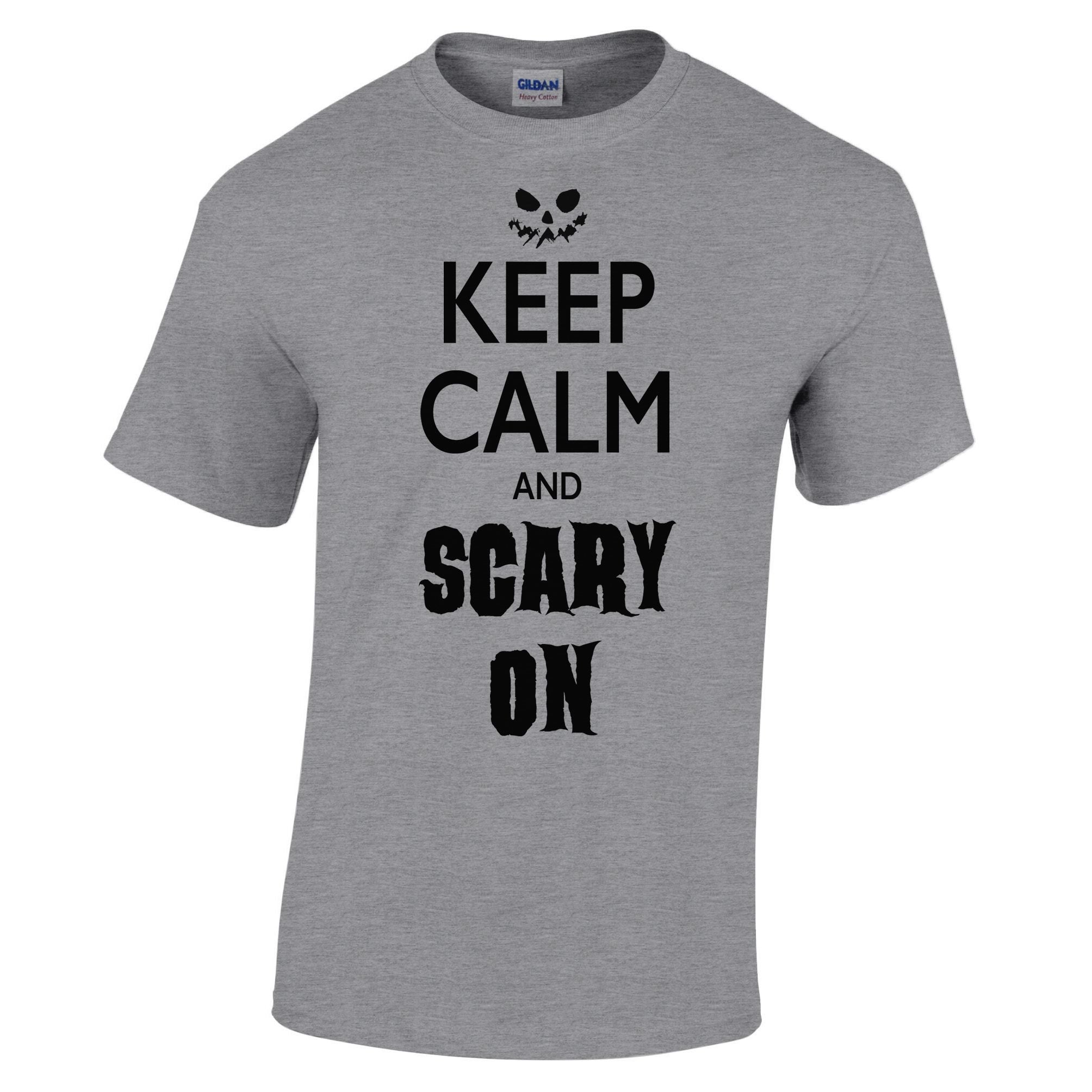 Halloween T Shirt Keep Calm And Scary On