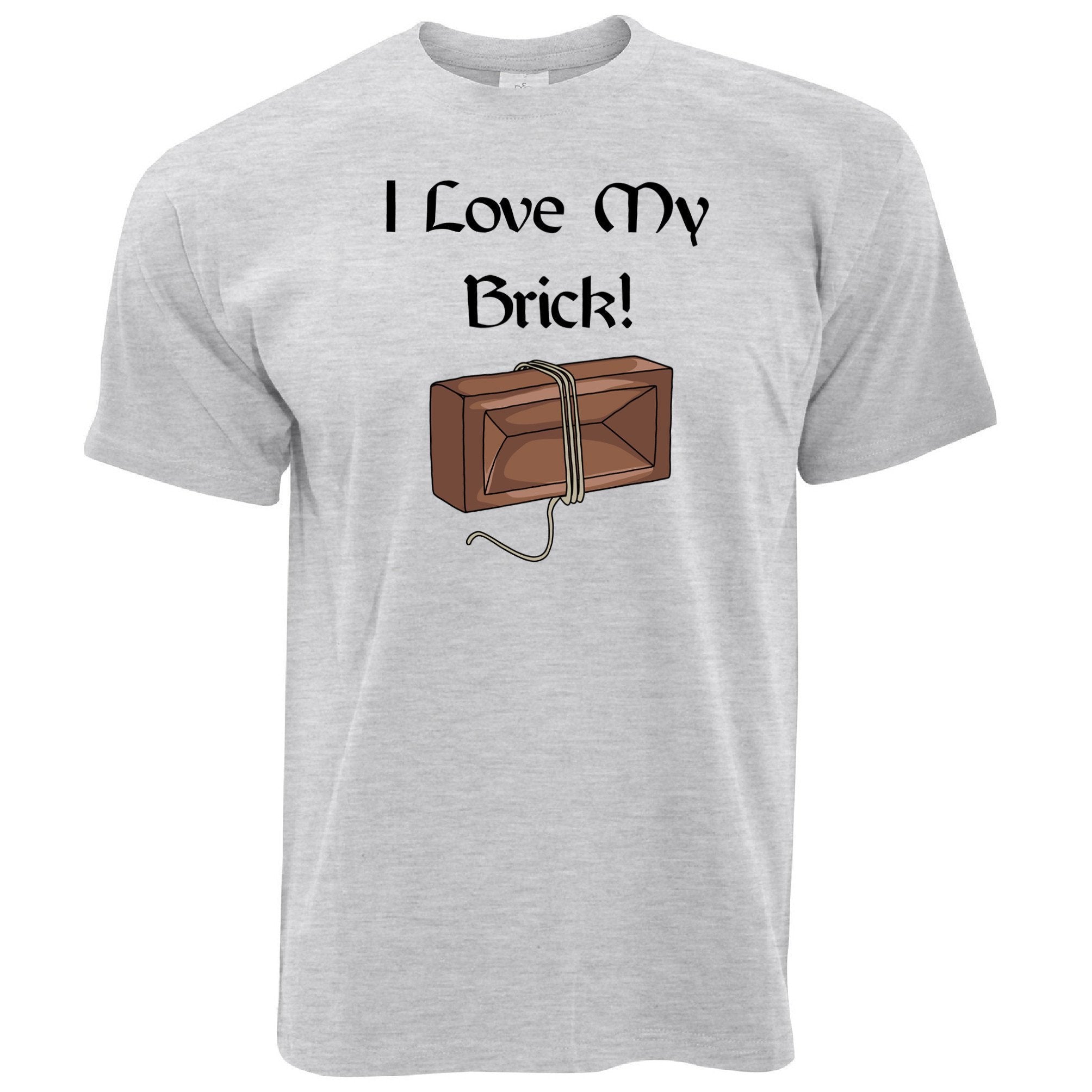 I Love My Brick T Shirt Novelty TV Parody