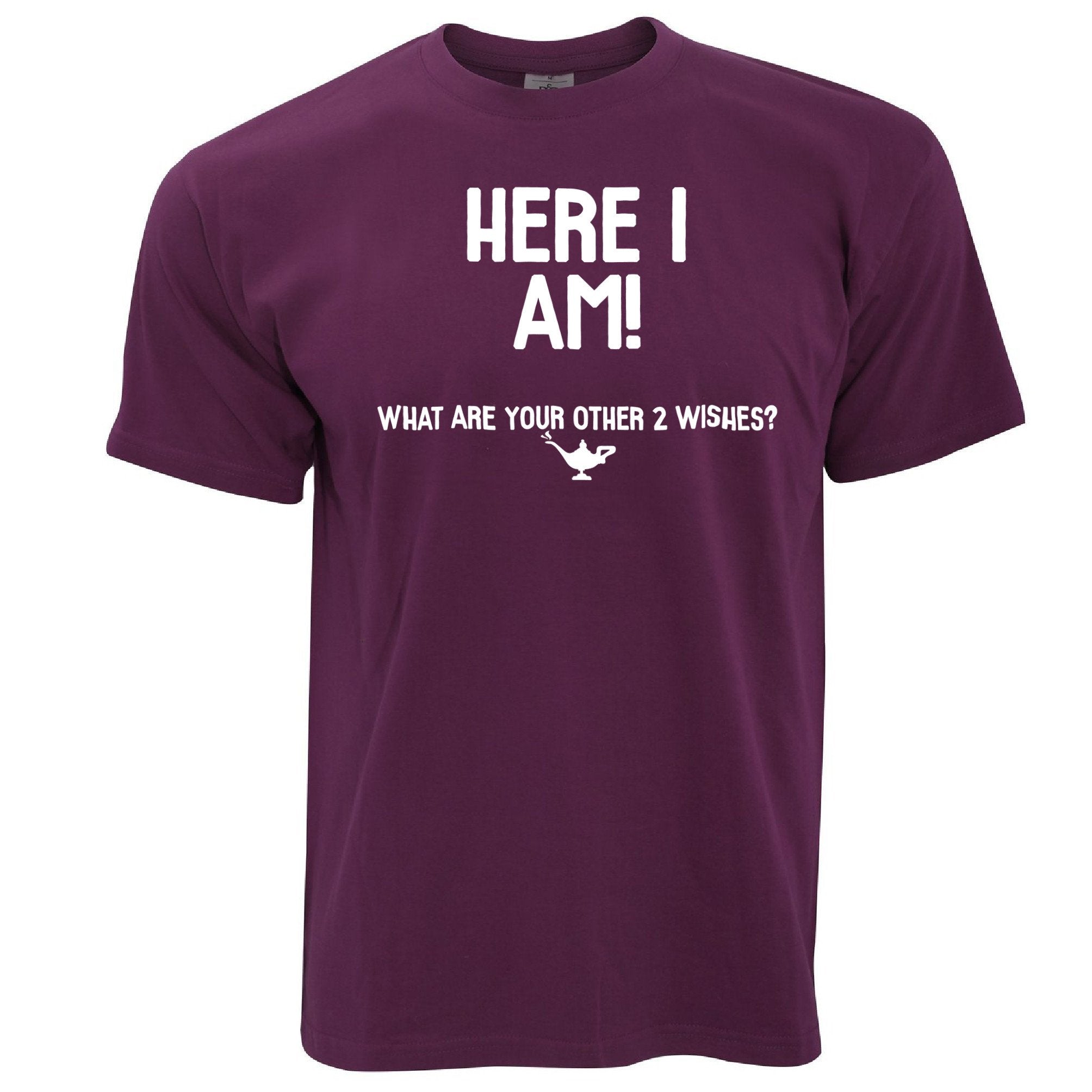 Here I Am! What Are Your Other 2 Wishes? T Shirt