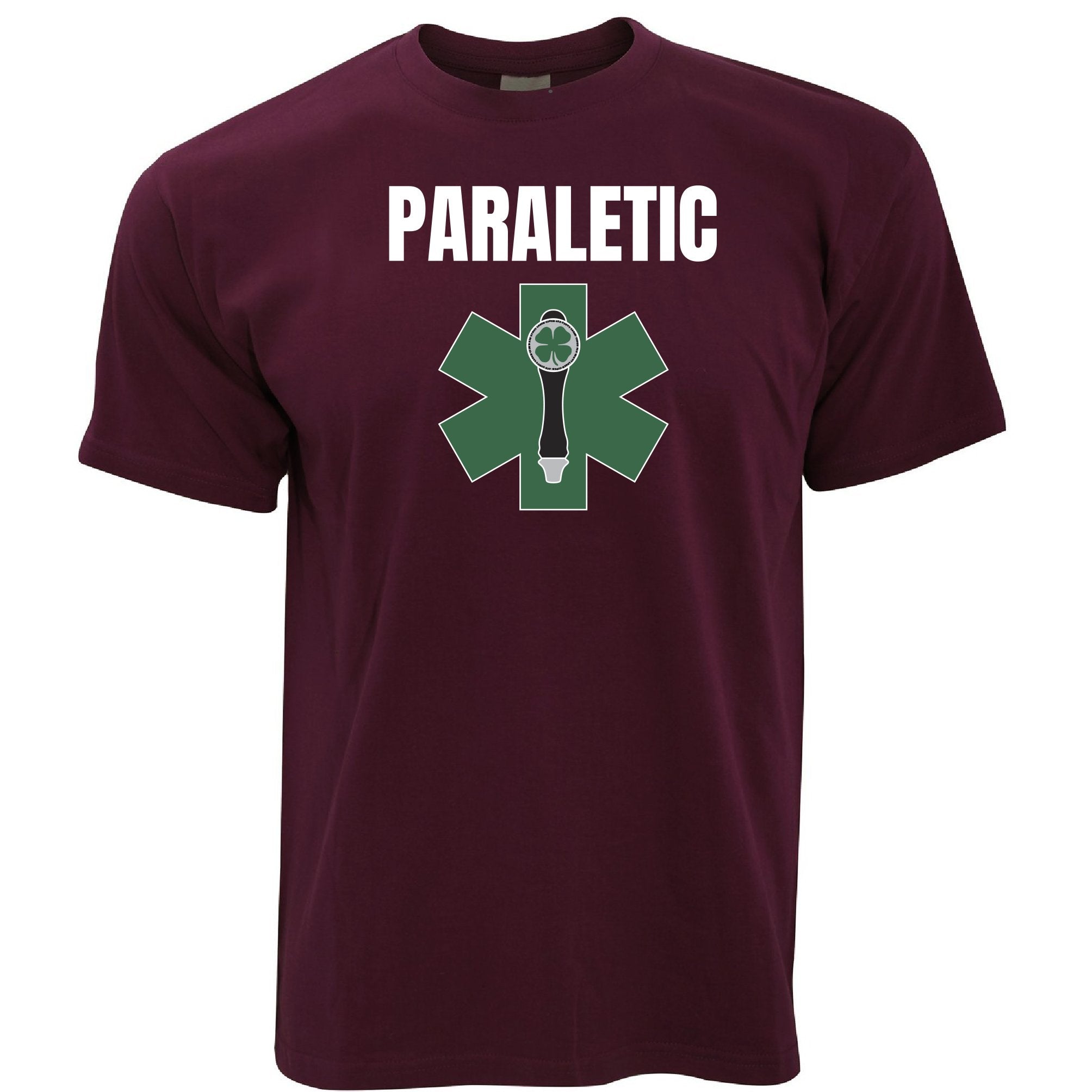 St. Patricks T Shirt Paraletic joke Pun