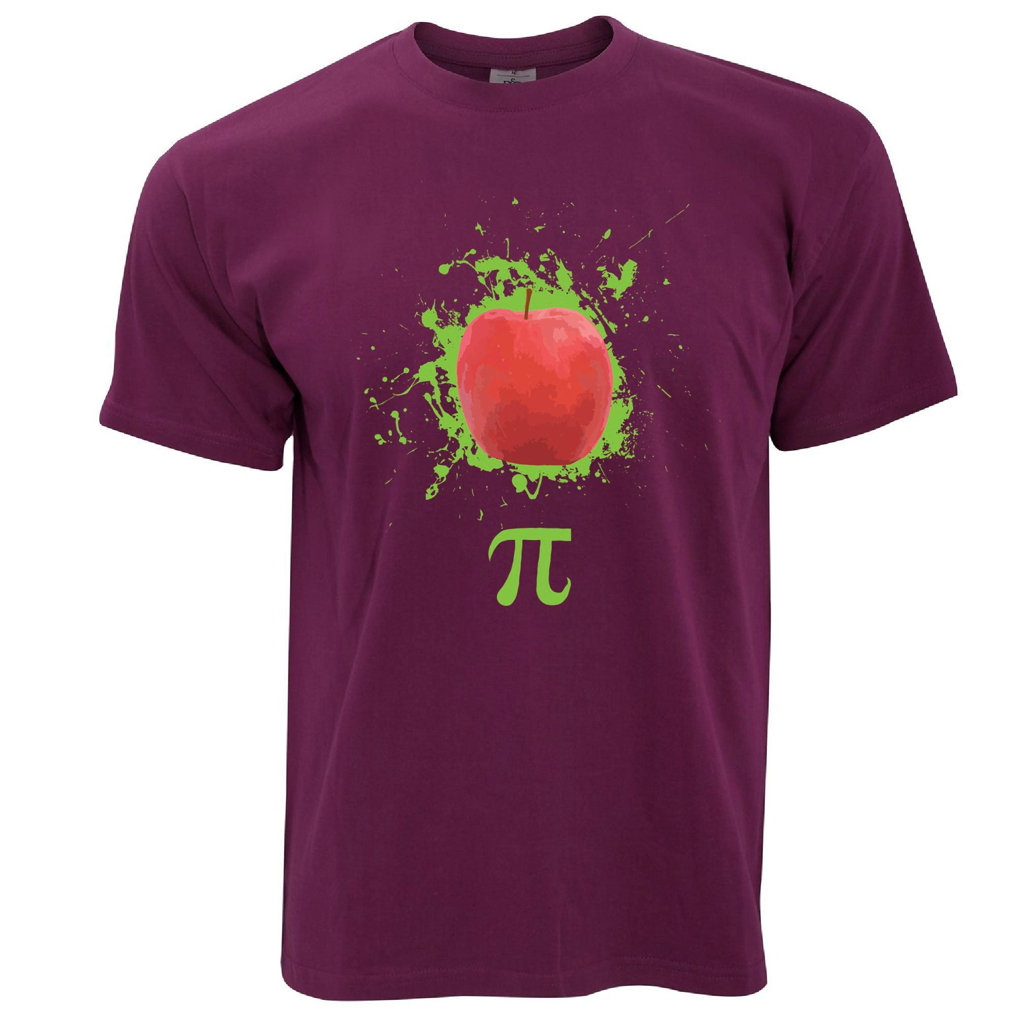 Novelty T Shirt Apple Pie Pi Math Pun Joke