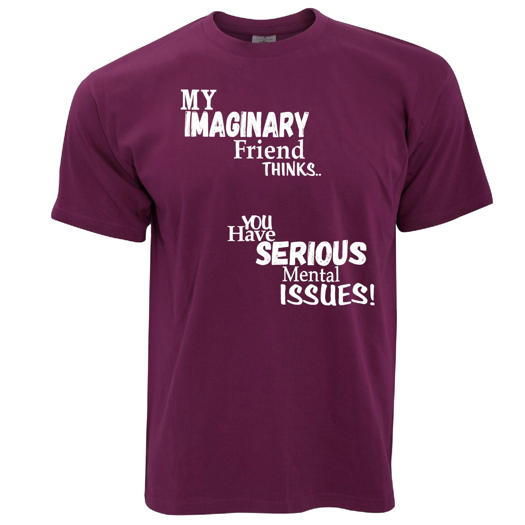 Sassy T Shirt Imaginary Friend Thinks You Have Issues