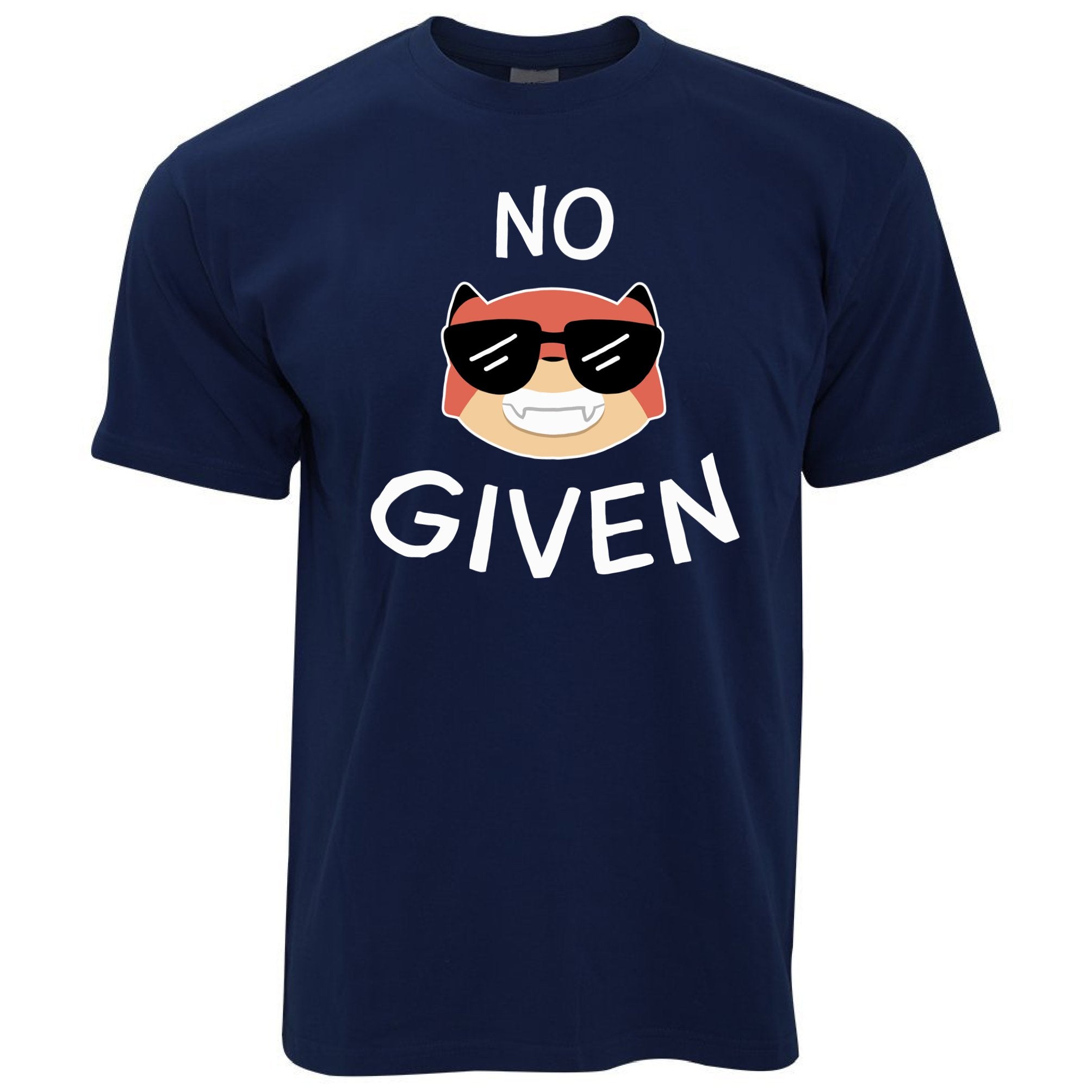 Novelty Animal Pun T Shirt No Fox Given Joke