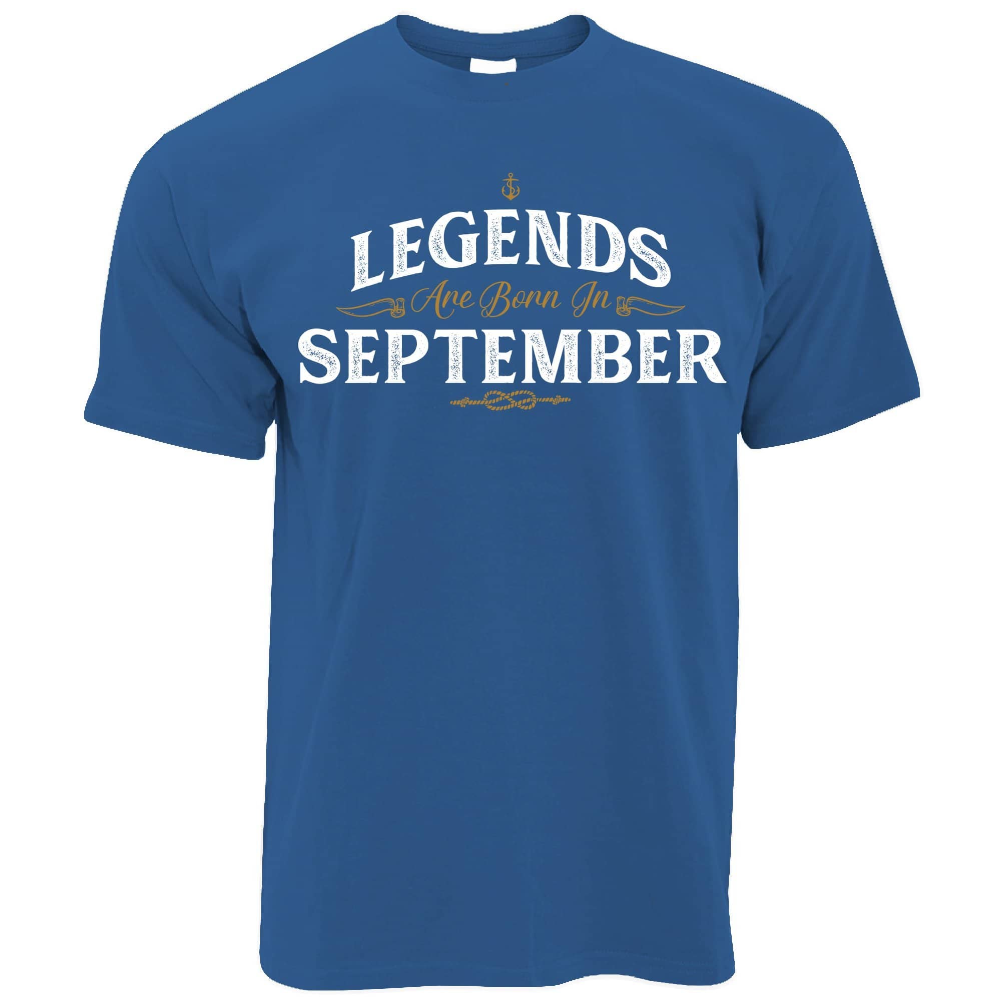 Birthday T Shirt Legends Are Born In September